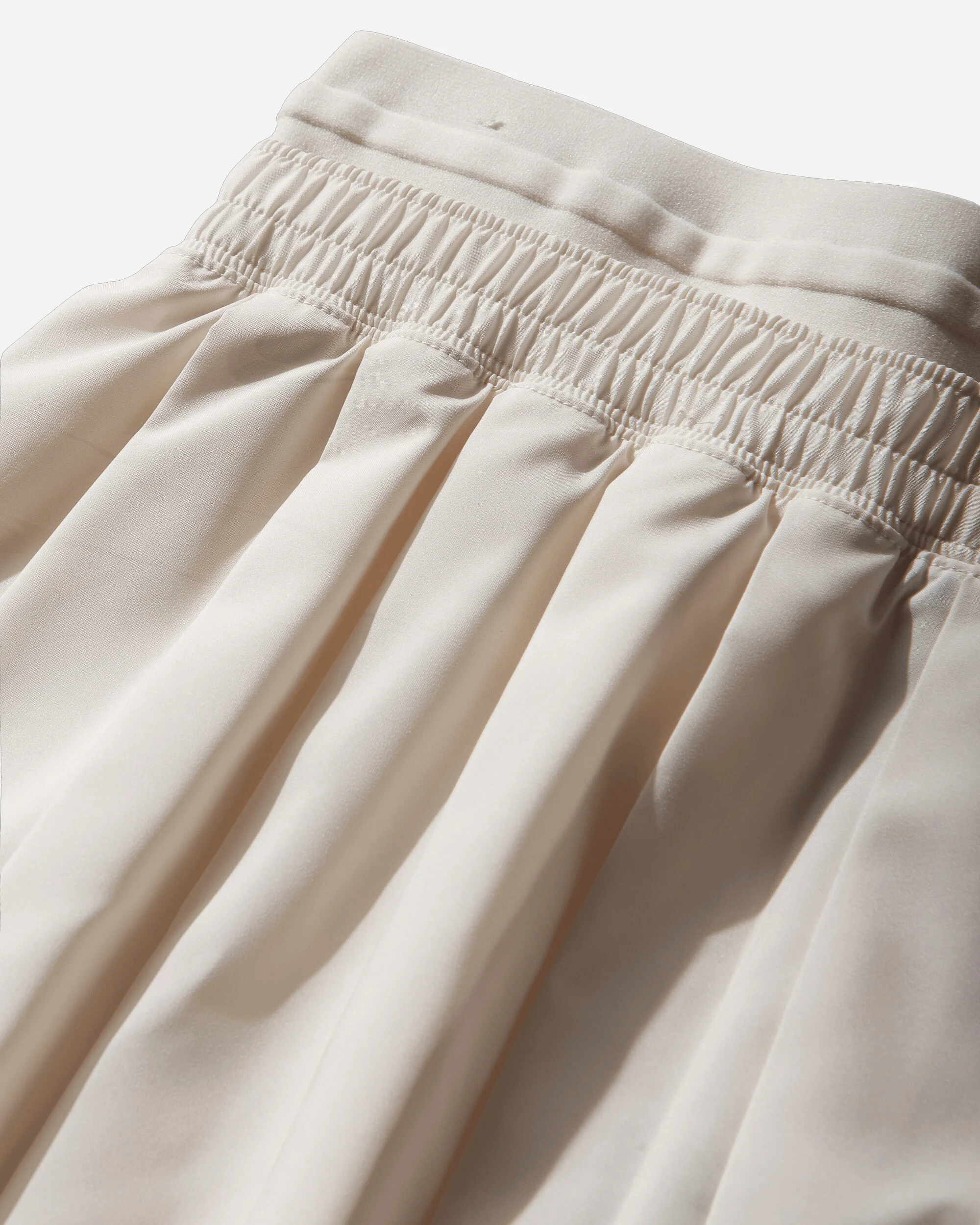 Women's Mid-Rise Pleated Skirt Chalk - Image 4