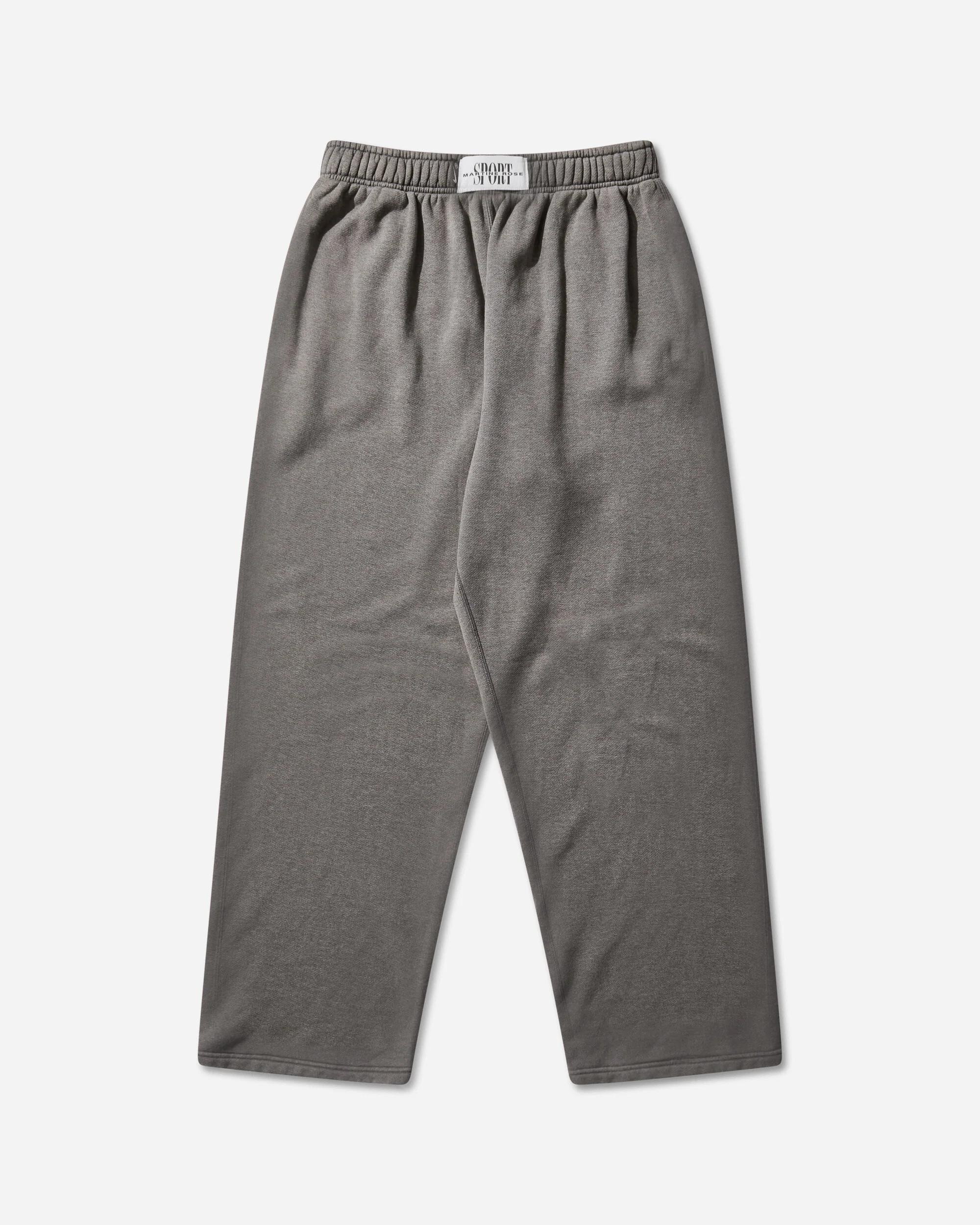 Men's Martine Rose Fleece Pants Charcoal Heather - Image 2