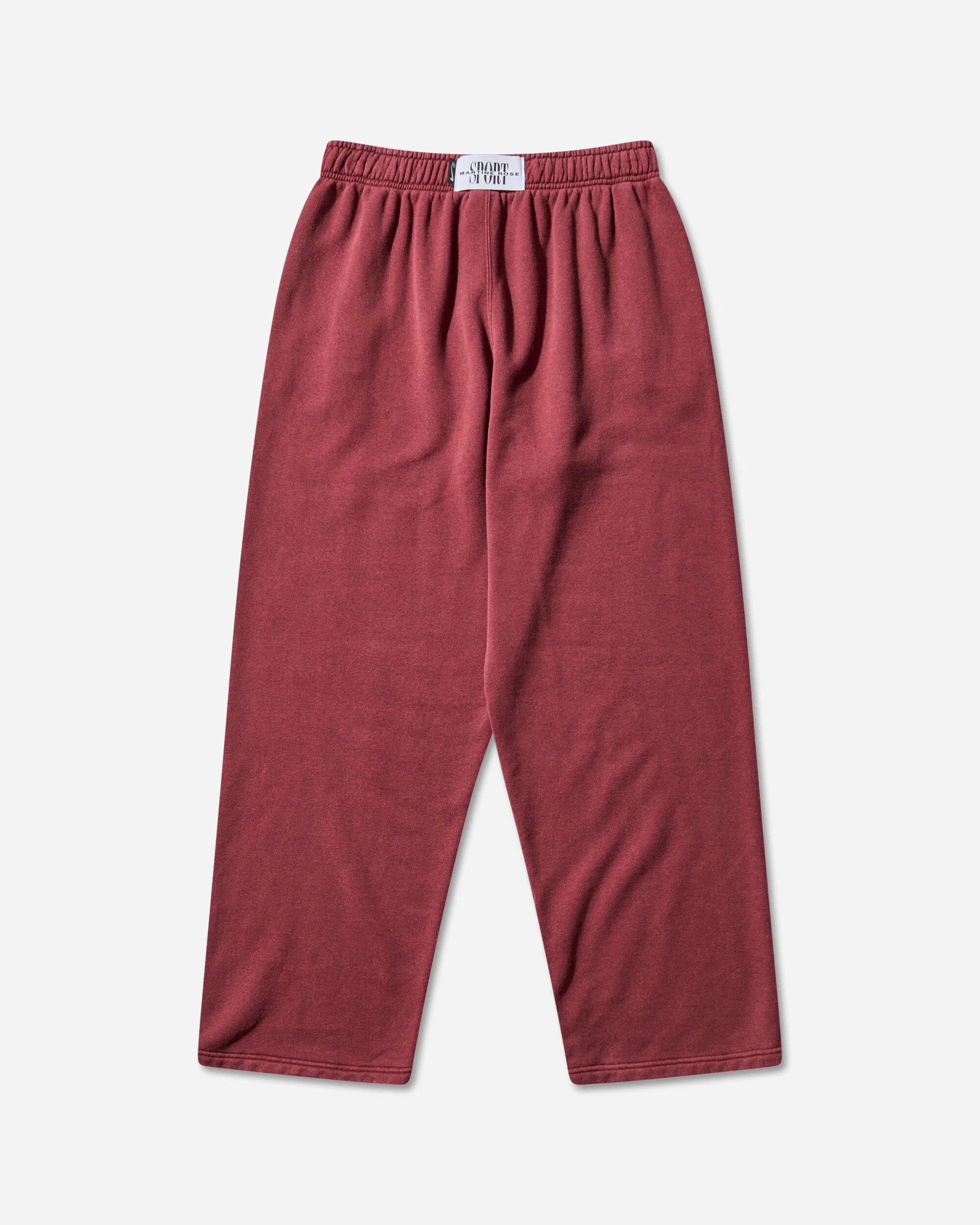 Men's Martine Rose Fleece Pants Team Crimson - Image 2