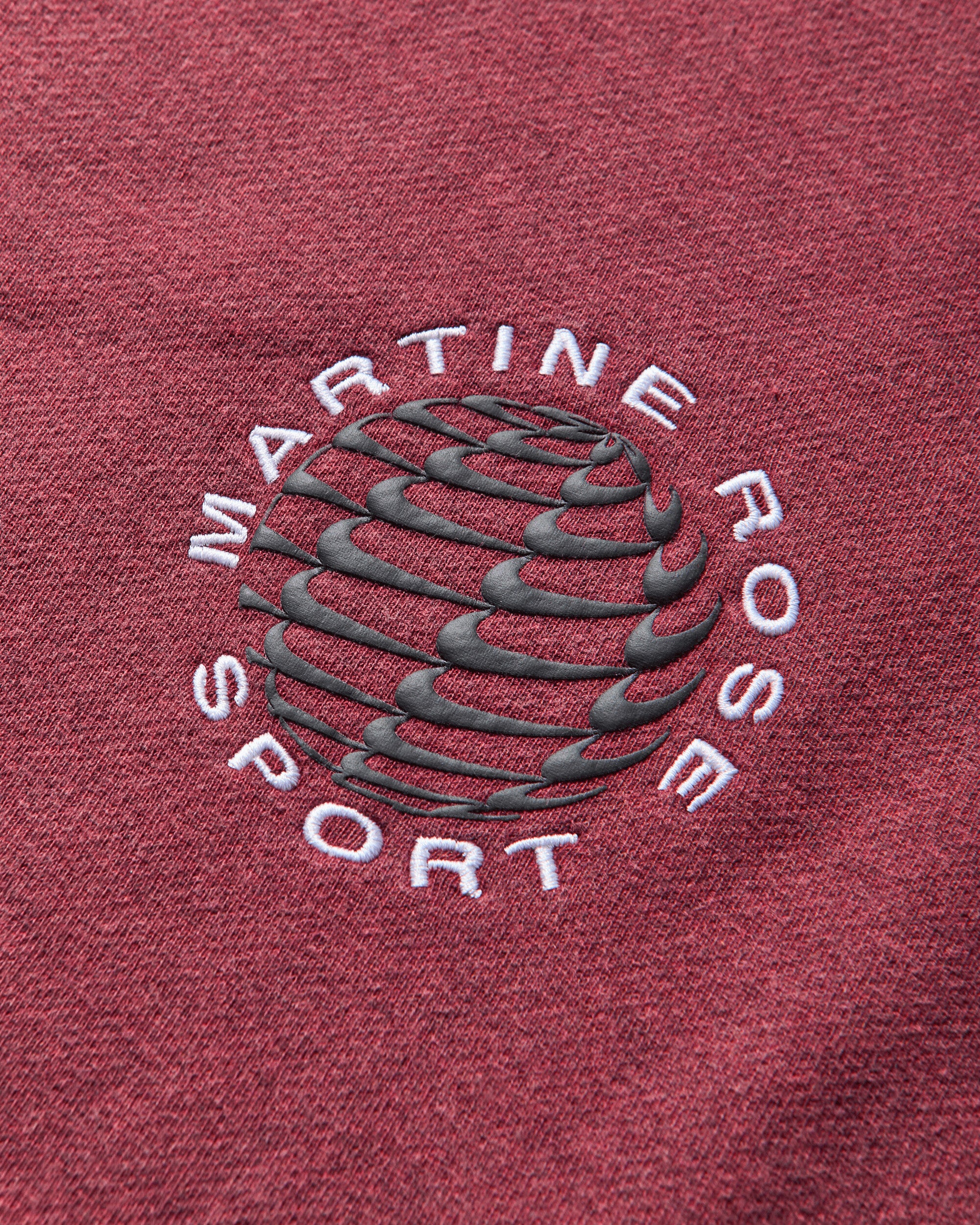 Men's Martine Rose Fleece Pants Team Crimson - Image 3