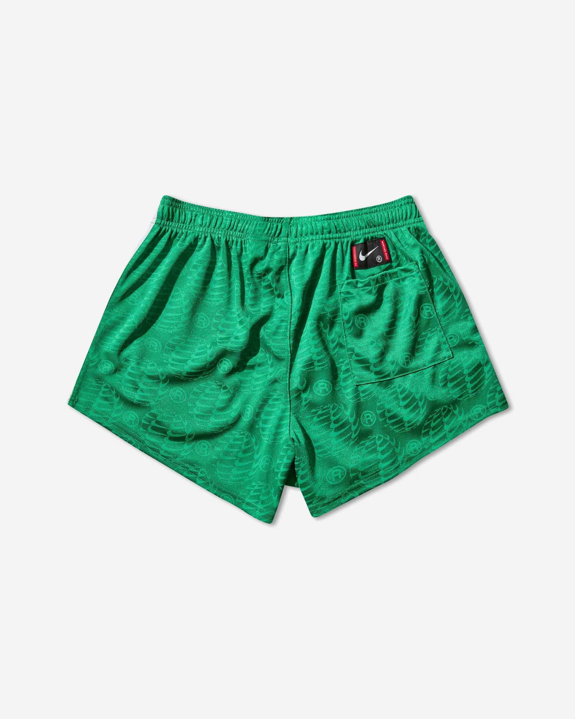 Men's Martine Rose Football Shorts Lucky Green - Image 2