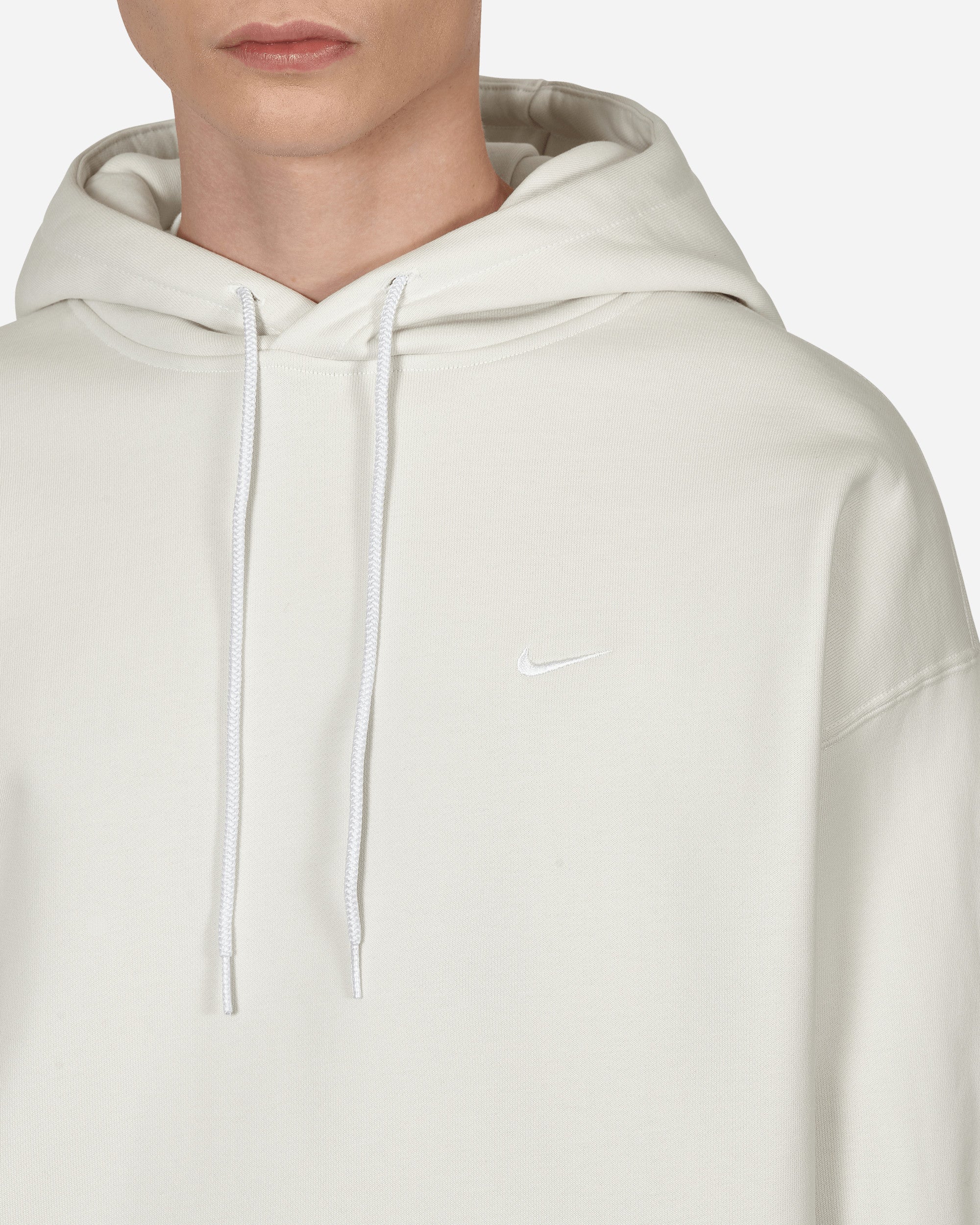 Solo Swoosh Hooded Sweatshirt White - Image 5