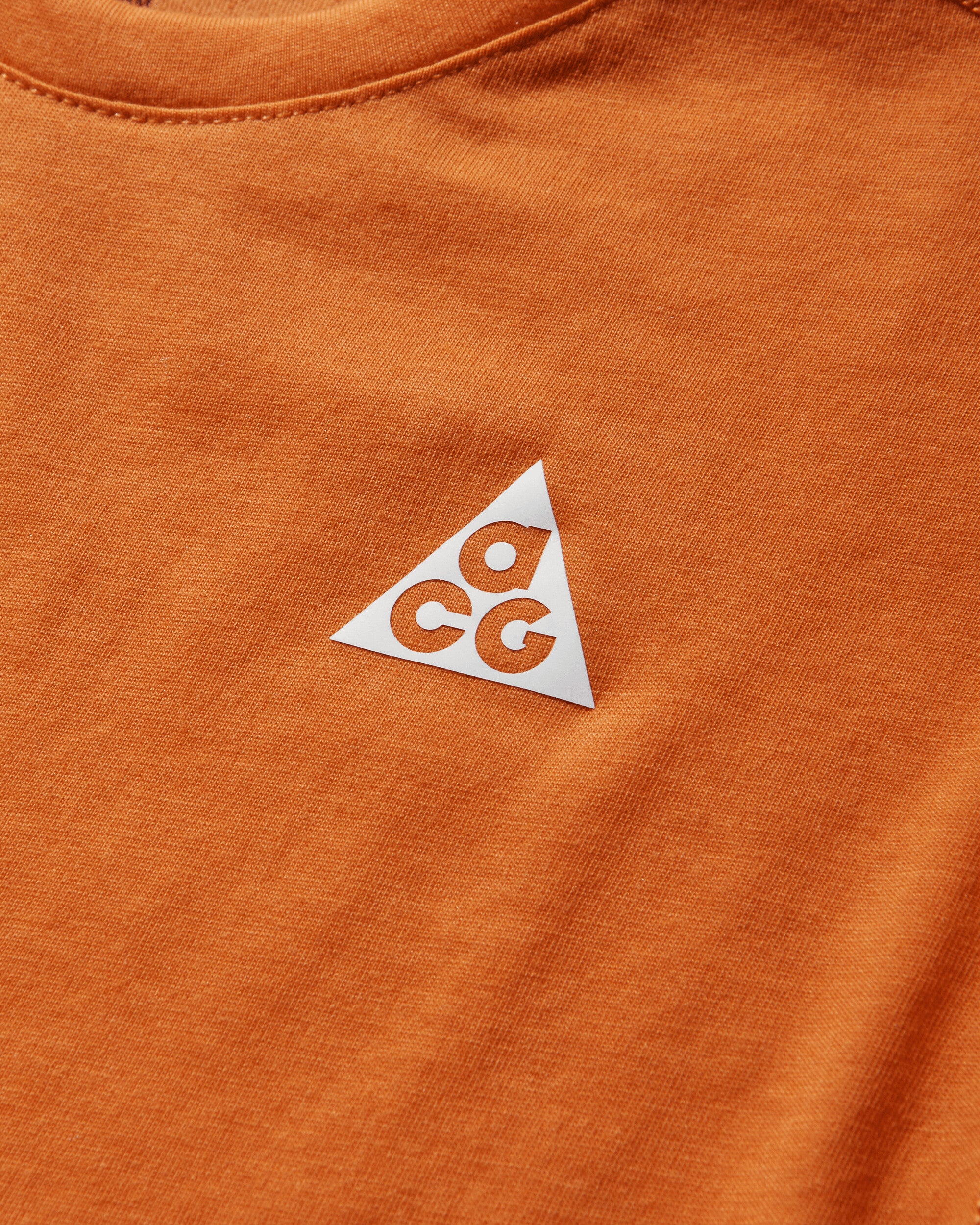 Women's ACG Dri-FIT Short-Sleeve Trail Running Top Safety Orange - Image 3