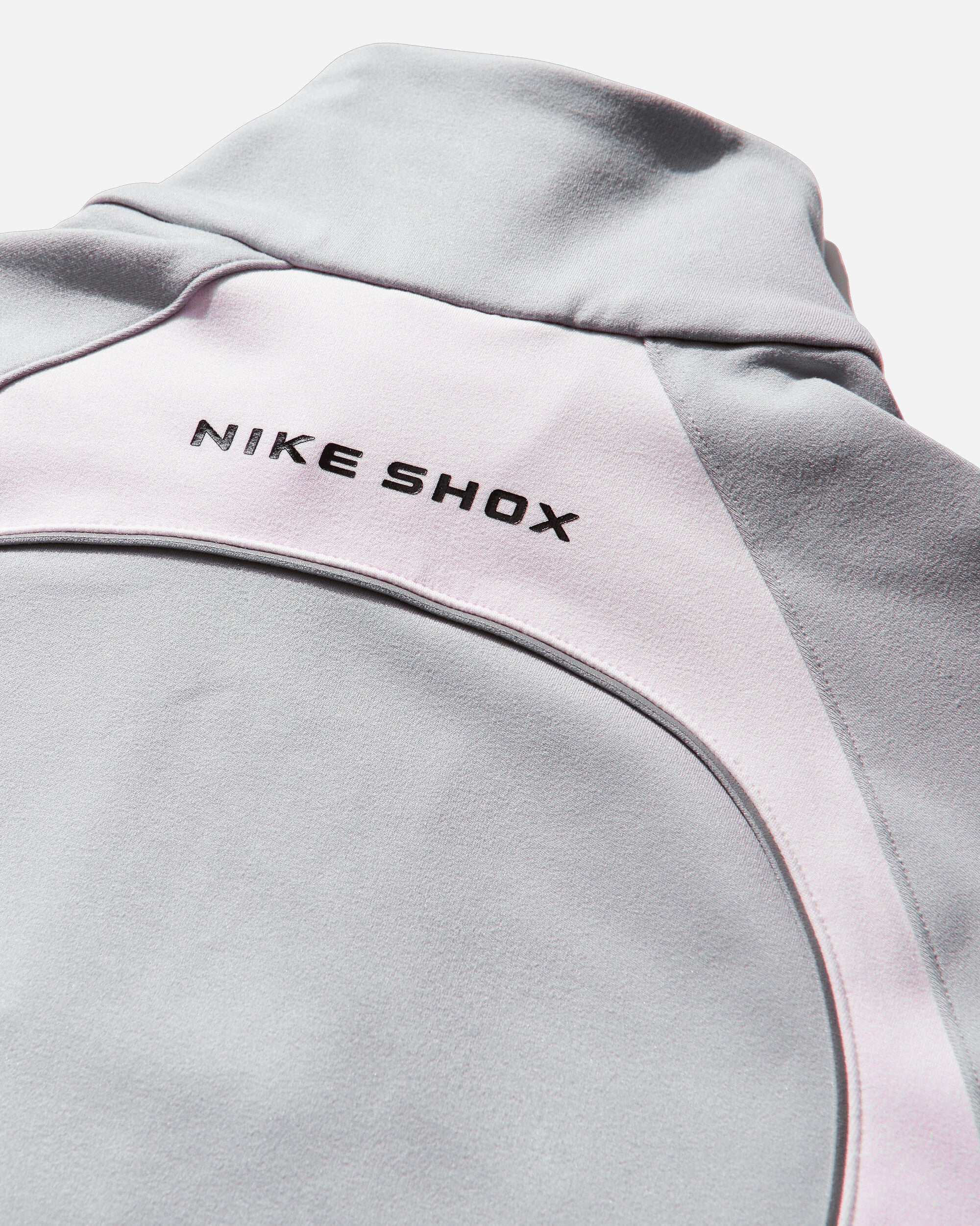 Women's Shox Full-Zip Longsleeve Top Wolf Grey / Pearl Pink - Image 4