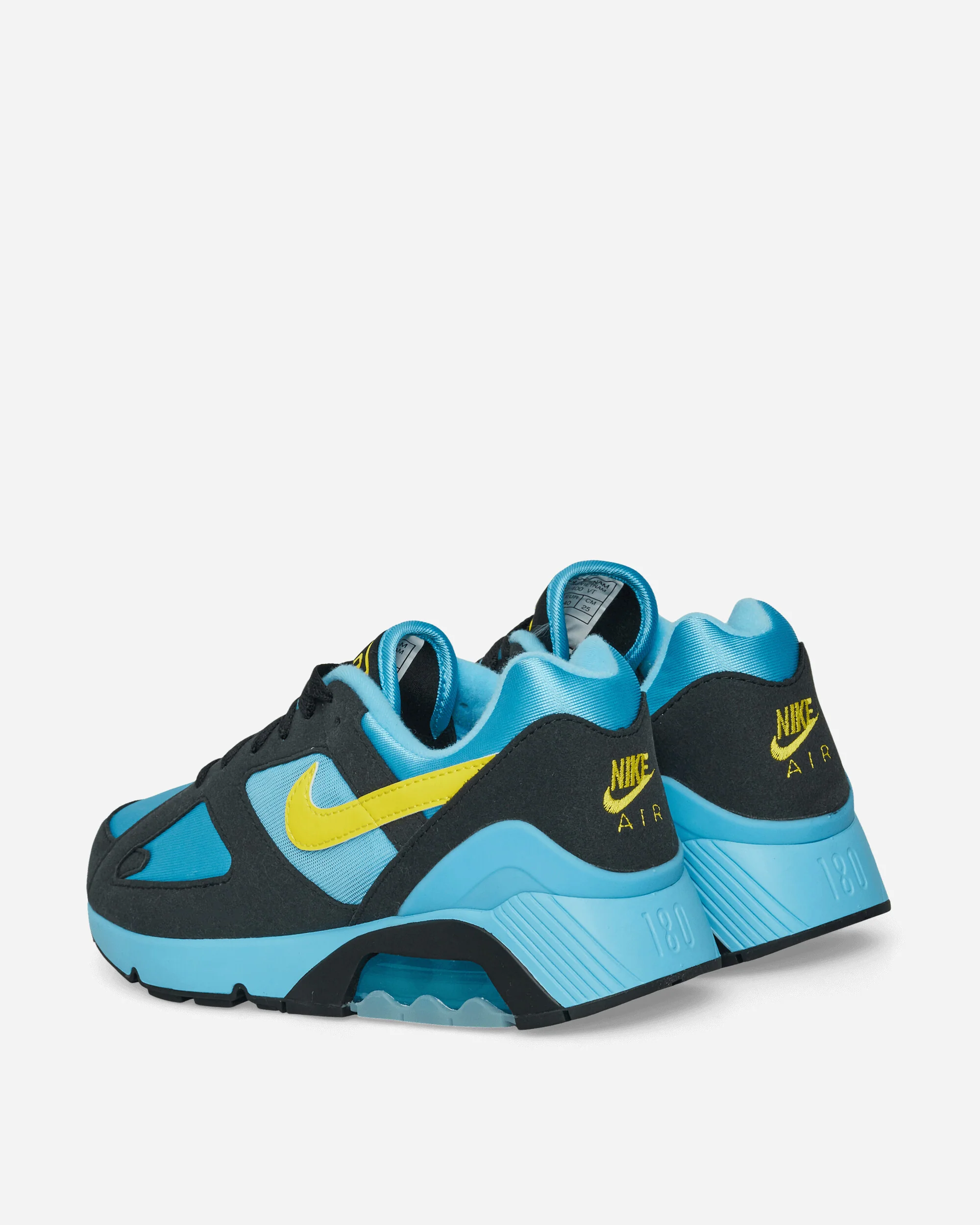 Air 180 Sneakers Black / Baltic Blue - Image 4