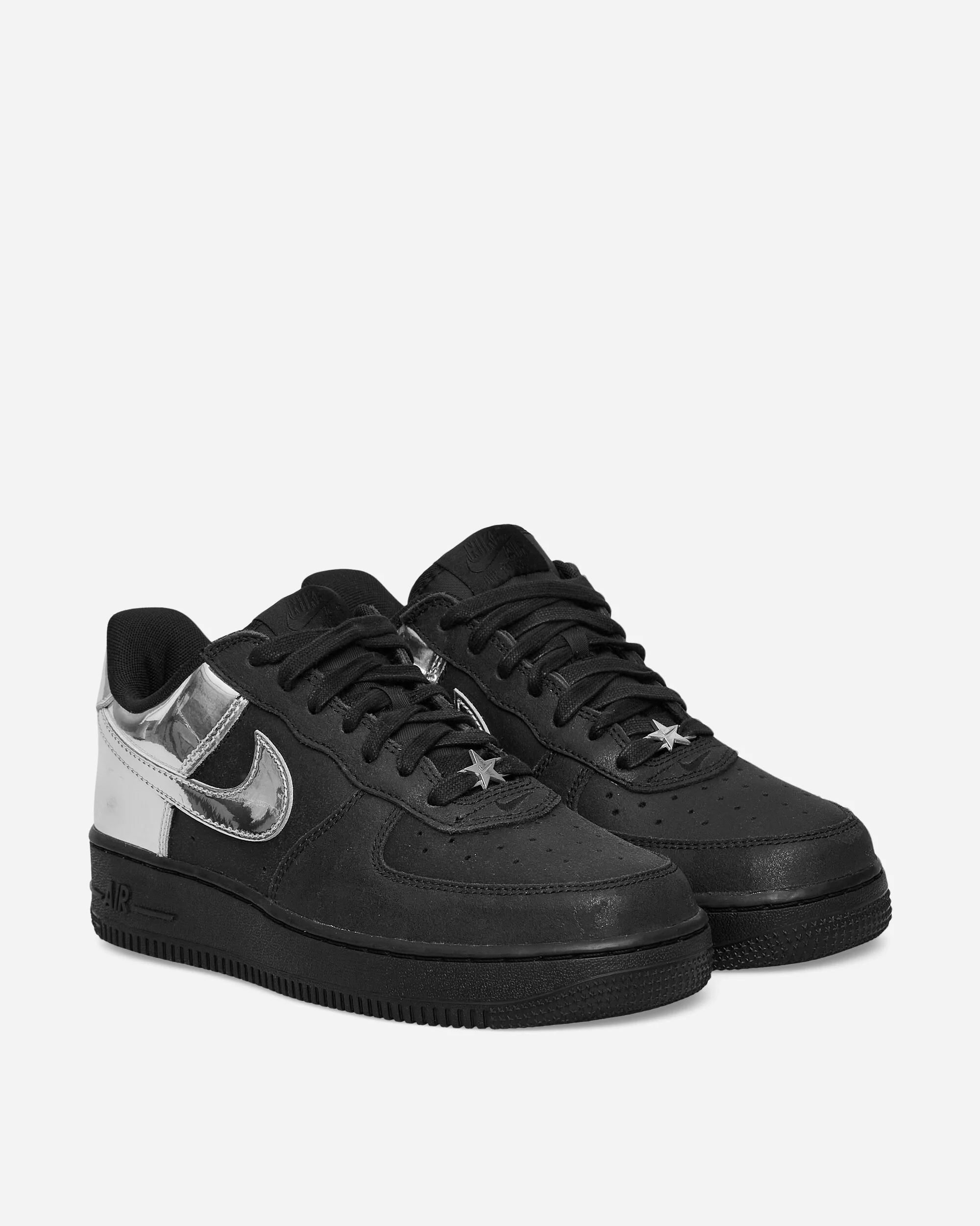 Air Force 1 Low Sneakers Black / Metallic Silver - Image 2