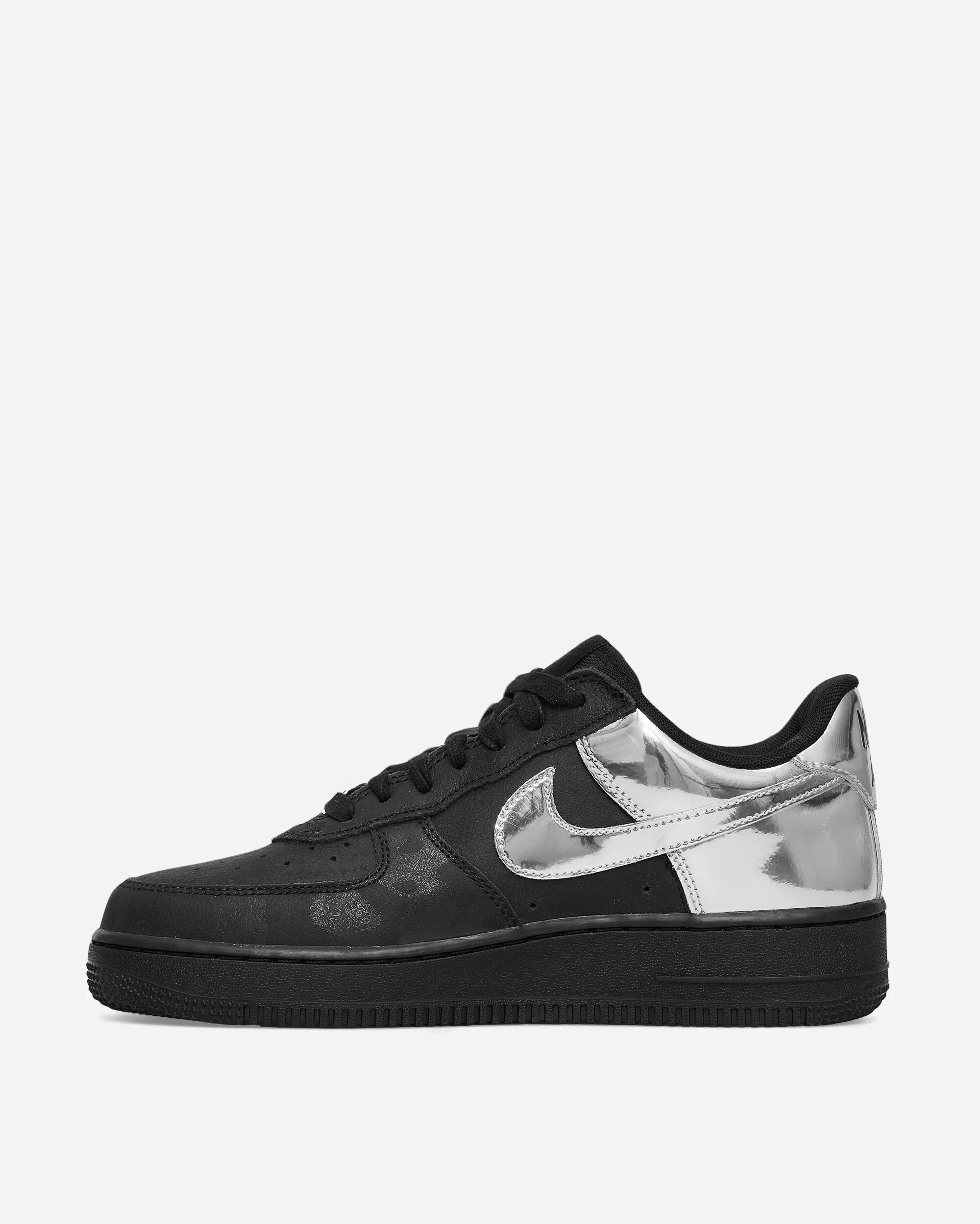 Air Force 1 Low Sneakers Black / Metallic Silver - Image 3