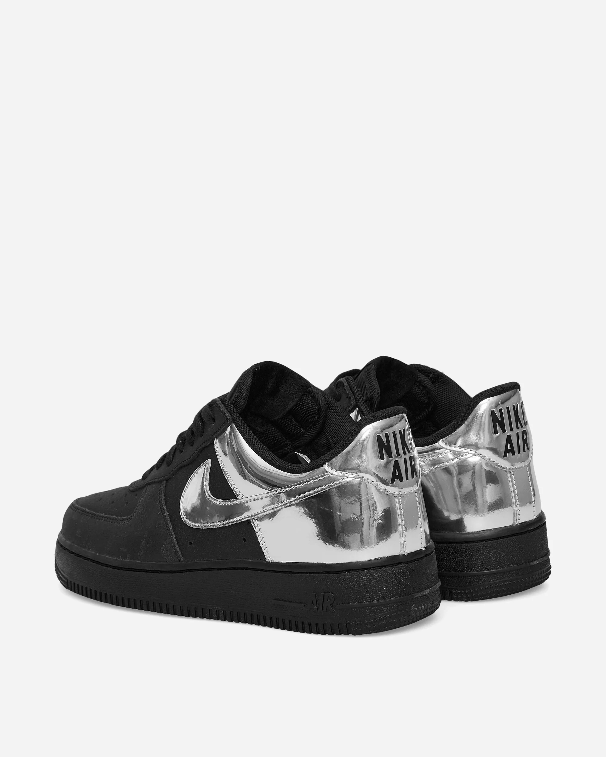 Air Force 1 Low Sneakers Black / Metallic Silver - Image 4