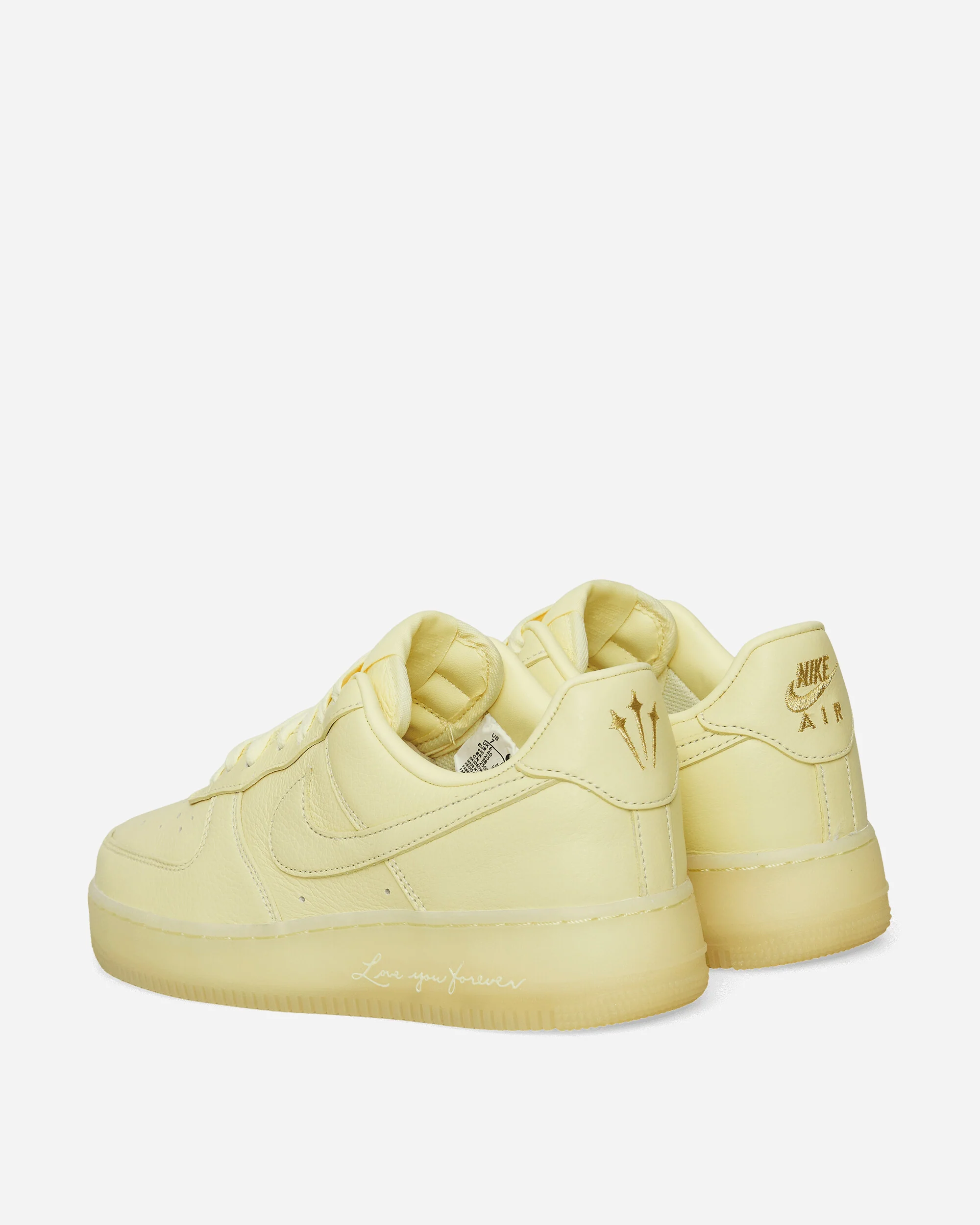 NOCTA Air Force 1 Sneakers Citron Tint - Image 4