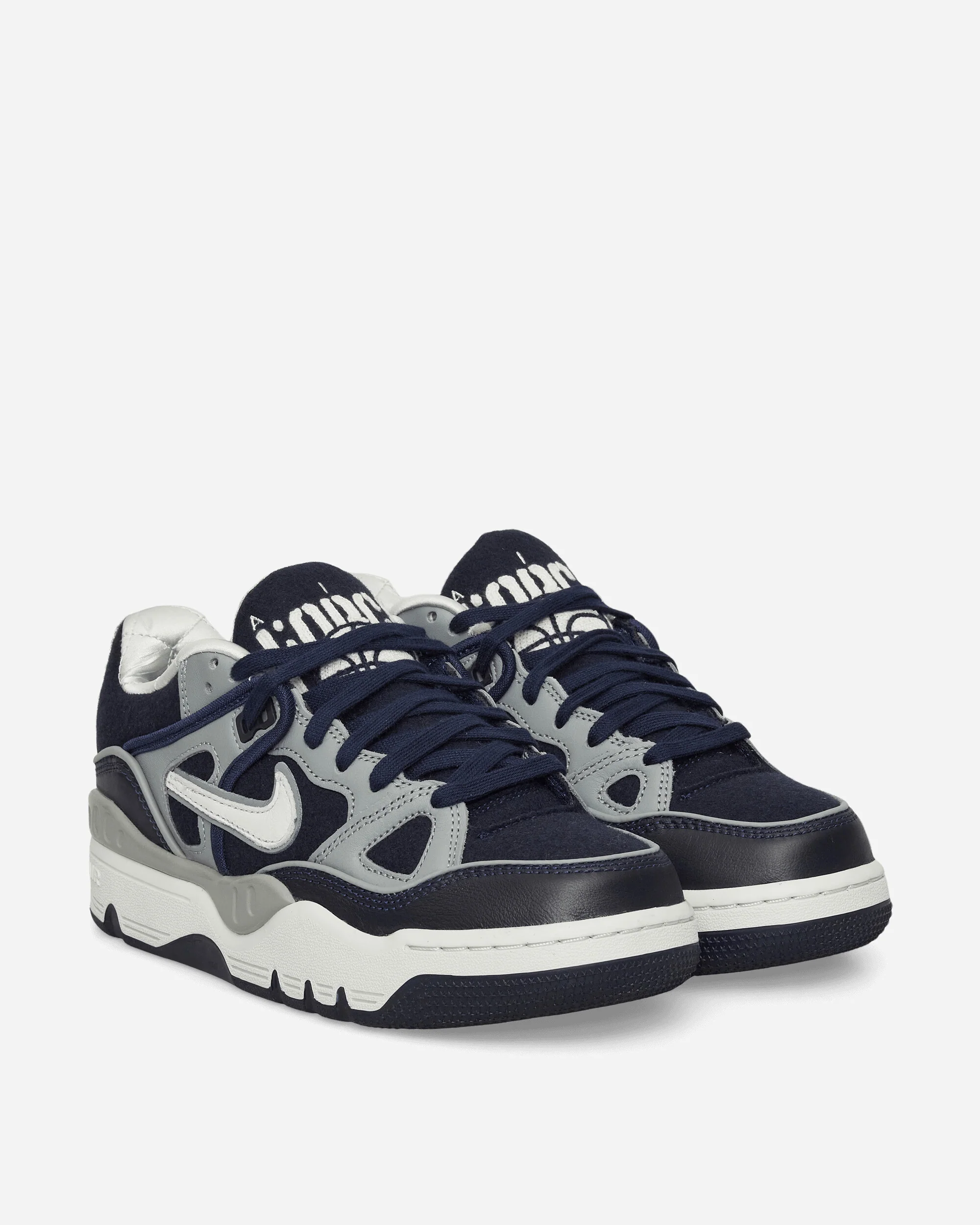NIGO Air Force 3 Low Sneakers Midnight Navy / Shadow Grey - Image 2