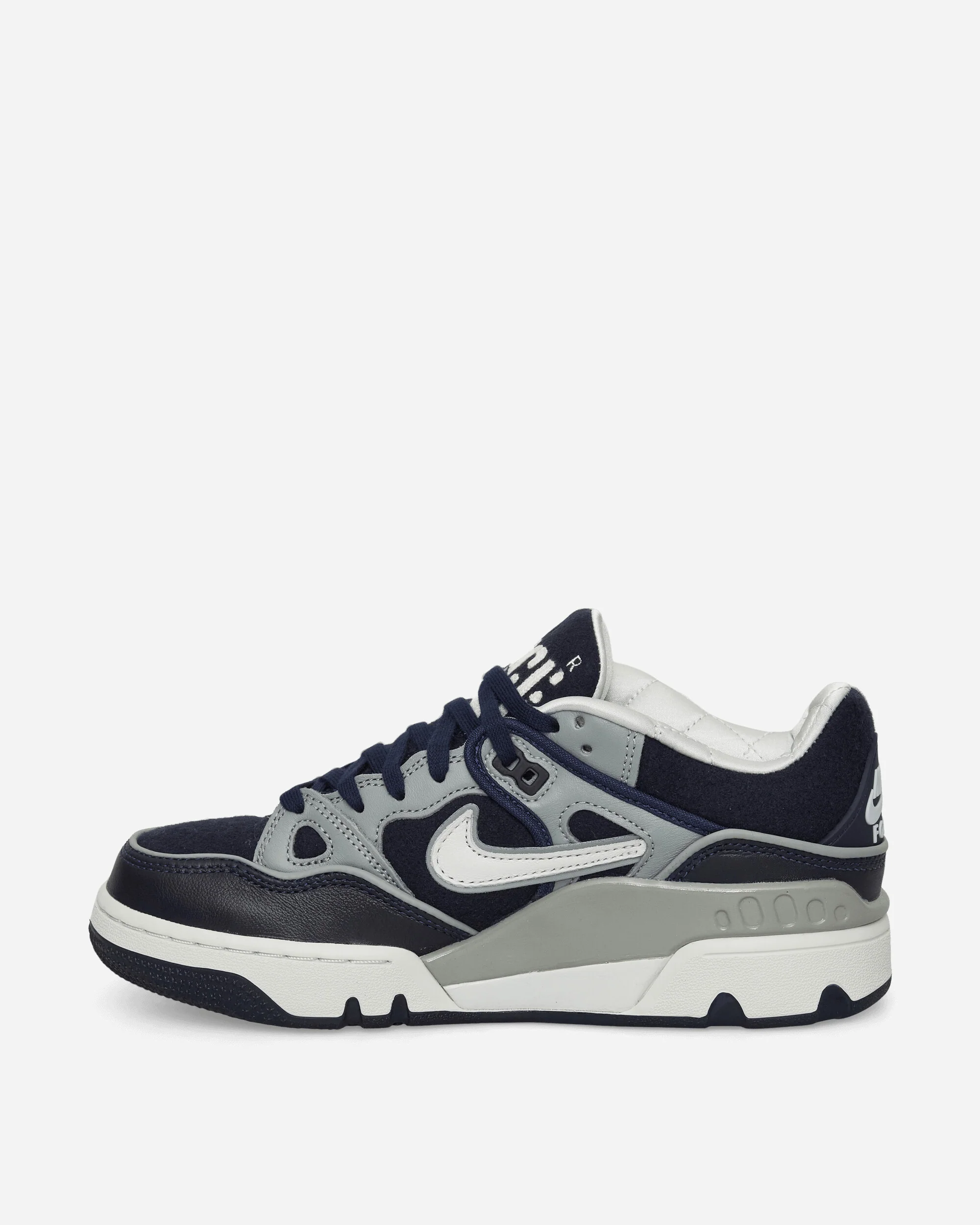 NIGO Air Force 3 Low Sneakers Midnight Navy / Shadow Grey - Image 3