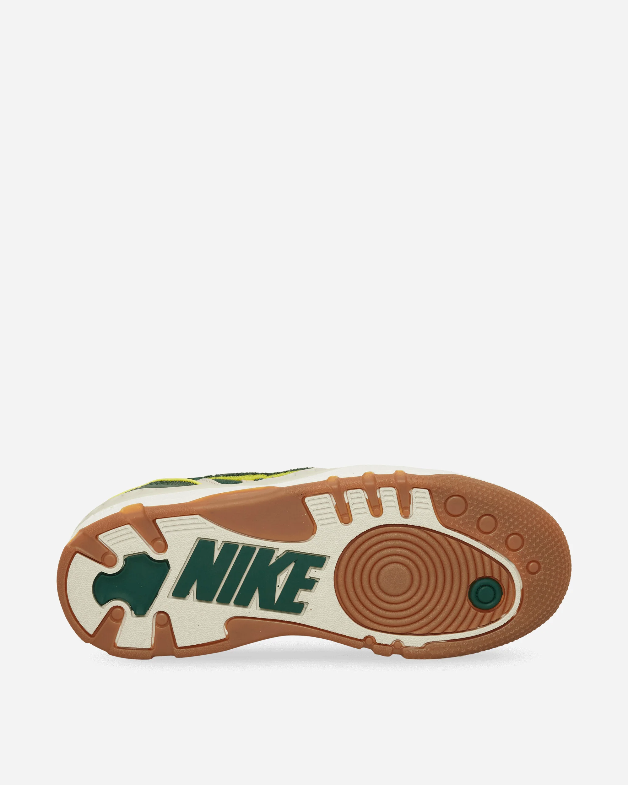 NIGO Air Force 3 Low Sneakers Forest Green / Oatmeal - Image 5