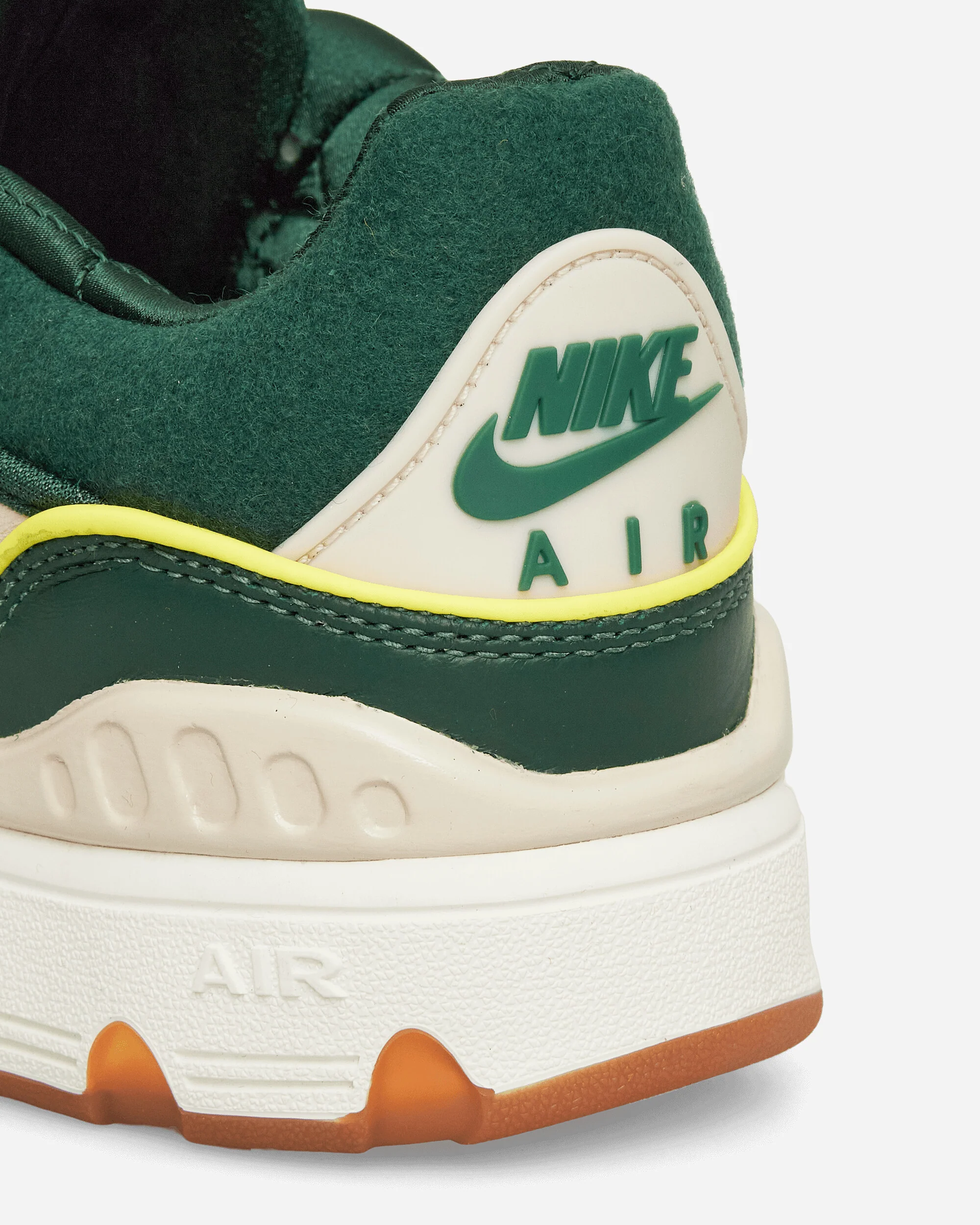 NIGO Air Force 3 Low Sneakers Forest Green / Oatmeal - Image 6