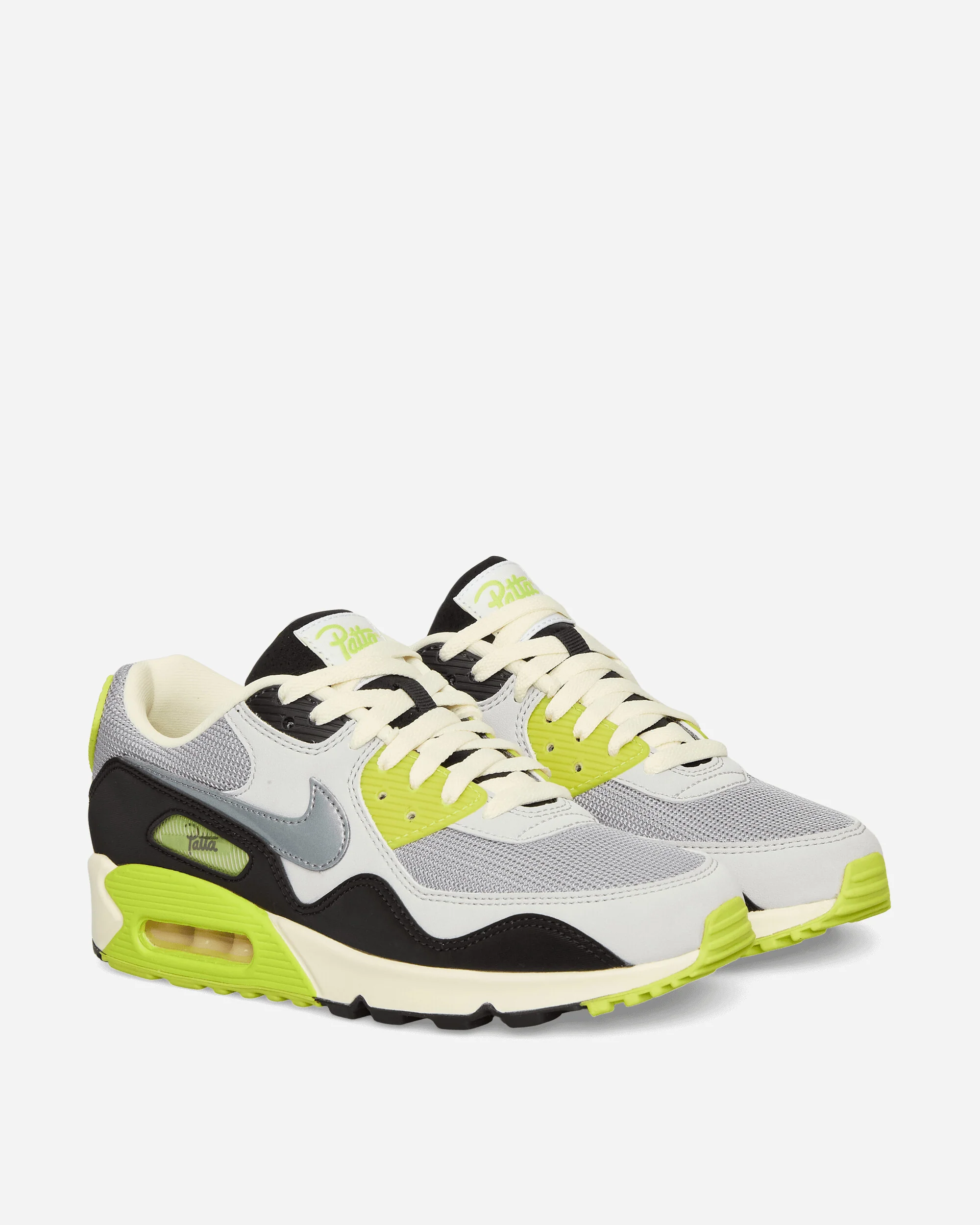 Patta Air Max 90 Sneakers Cyber / Particle Grey - Image 2