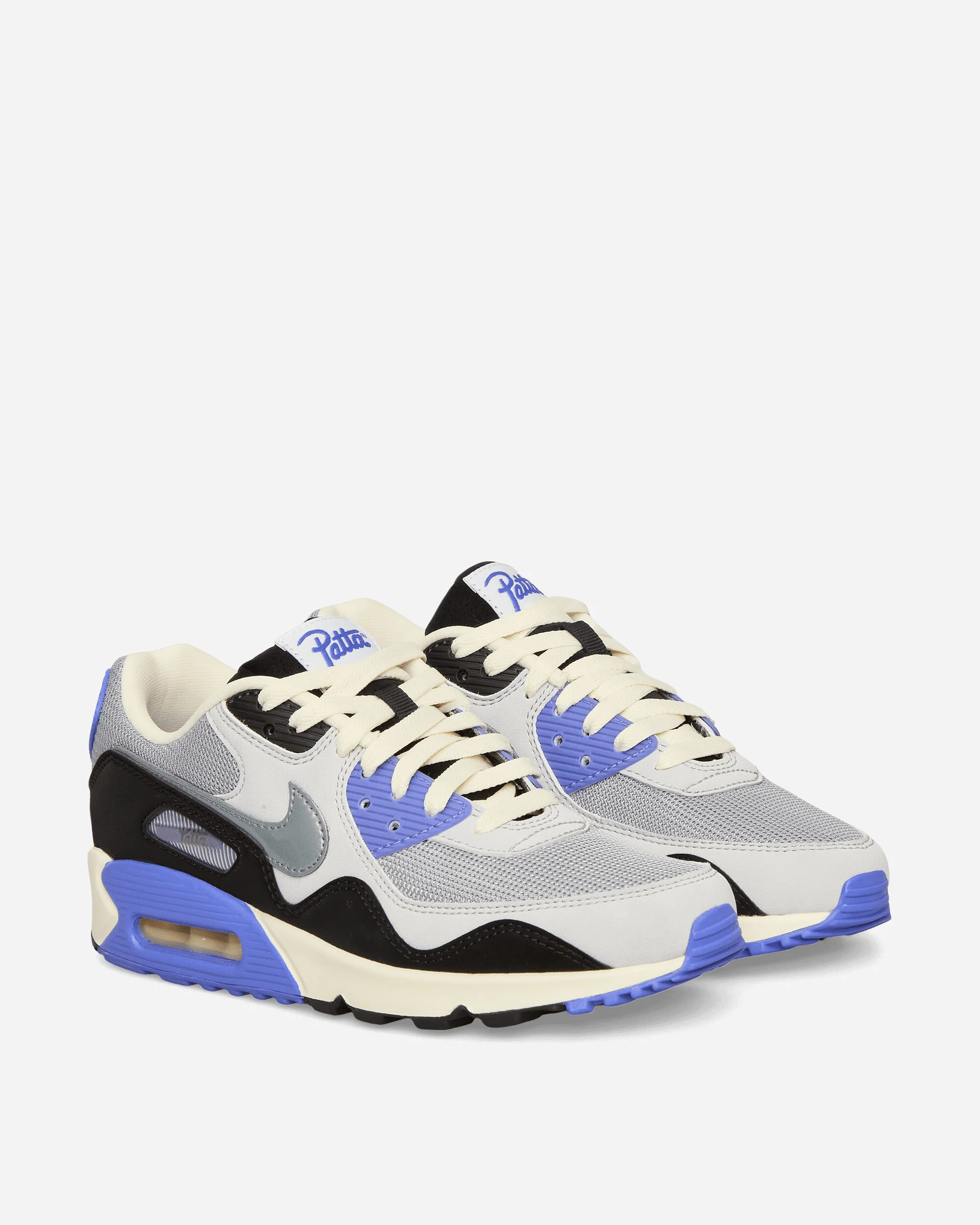 Patta Air Max 90 Sneakers Sapphire / Particle Grey - Image 2