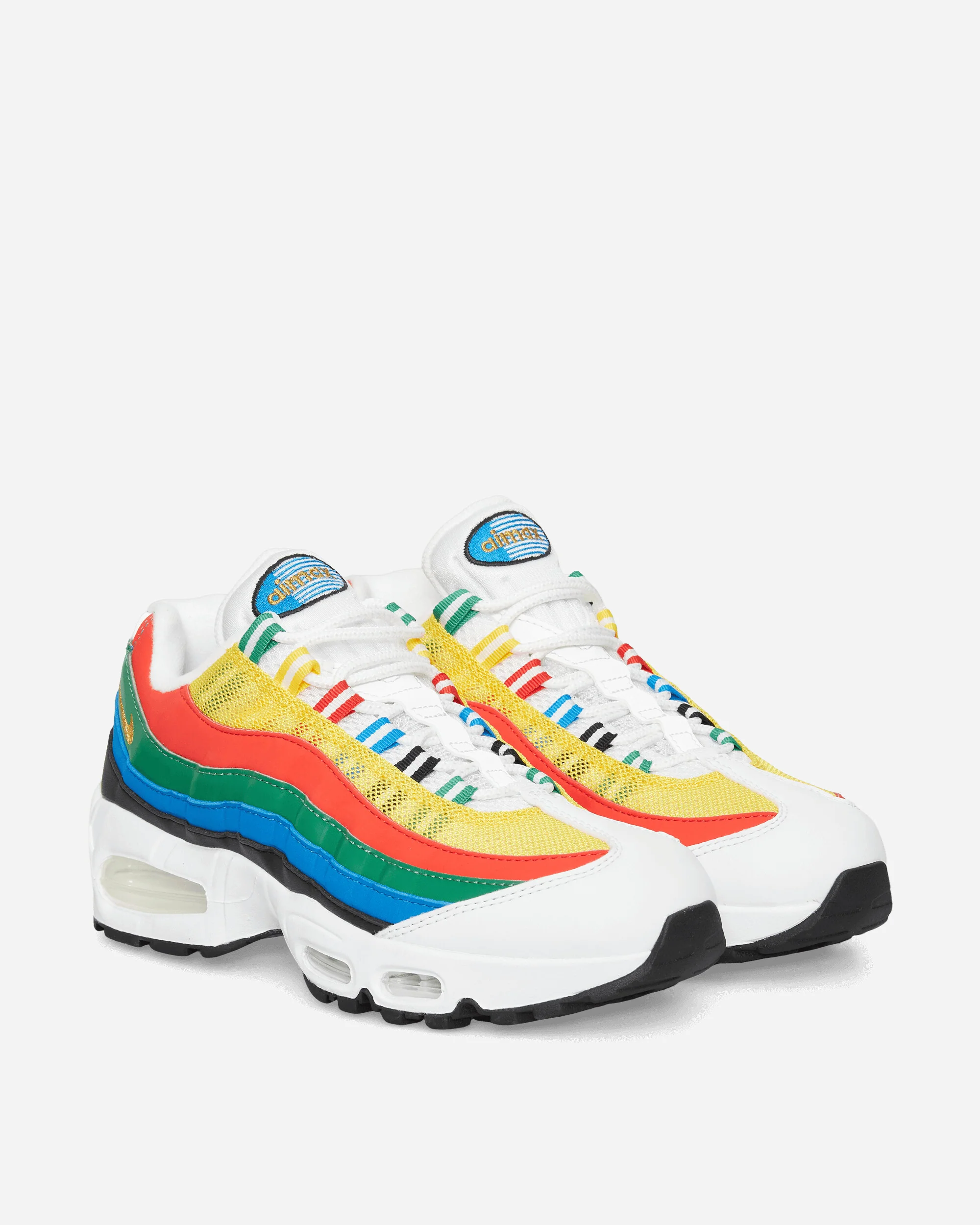 Air Max 95 Big Bubble Sneakers Varsity Maize / Chile Red / Classic Green / Photo Blue - Image 2