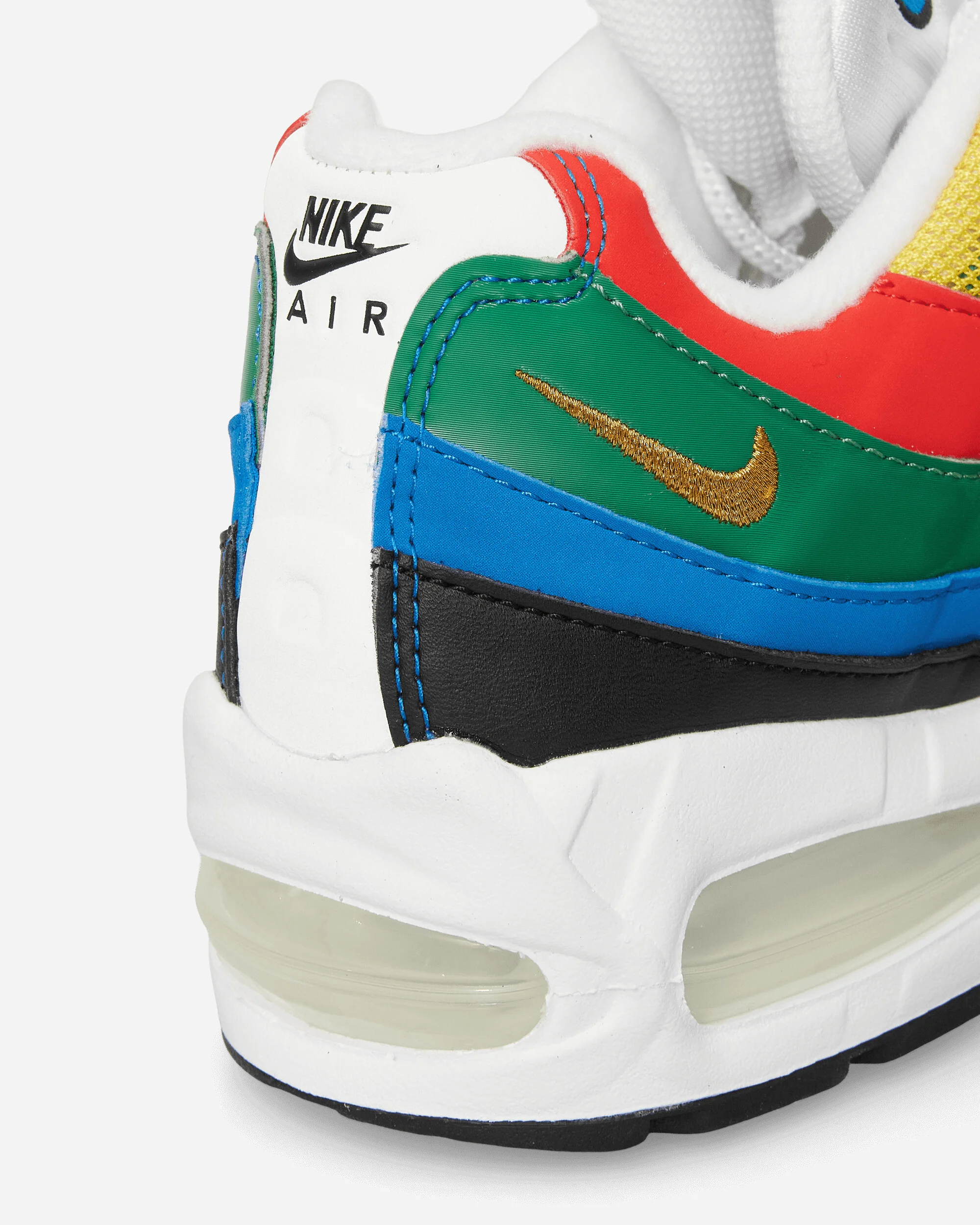 Air Max 95 Big Bubble Sneakers Varsity Maize / Chile Red / Classic Green / Photo Blue - Image 6