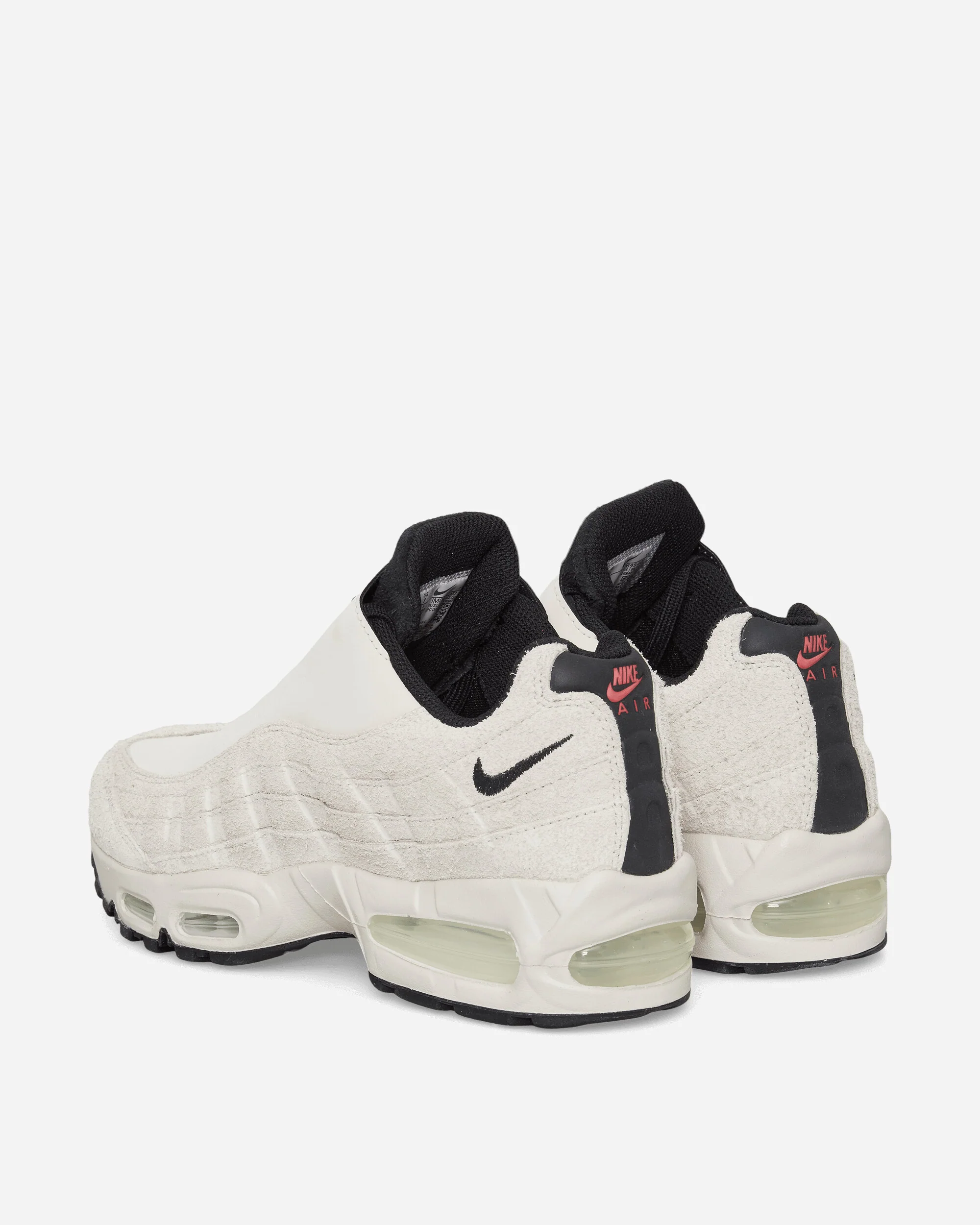 Air Max 95 Big Bubble Zip Sneakers Phantom / Light Crimson - Image 4