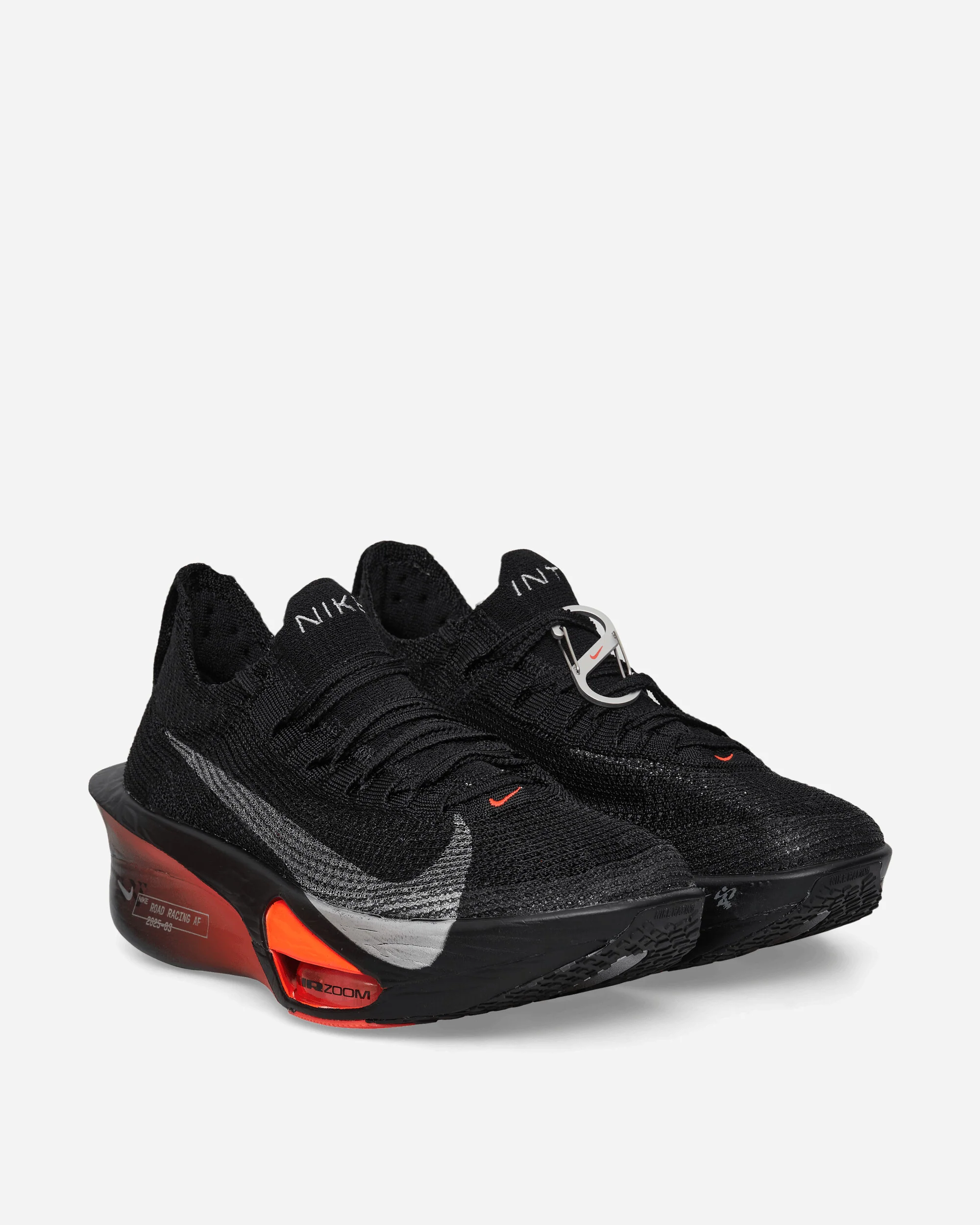 Air Zoom Alphafly 3 Sneakers Black / Metallic Silver / Bright Crimson - Image 2