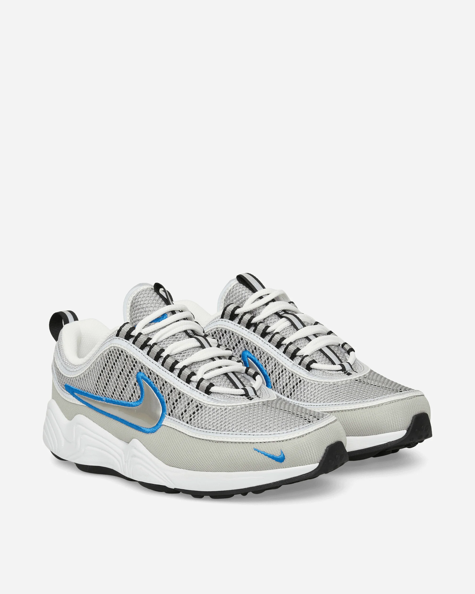 Air Zoom Spiridon Sneakers Metallic Silver / Signal Blue - Image 2