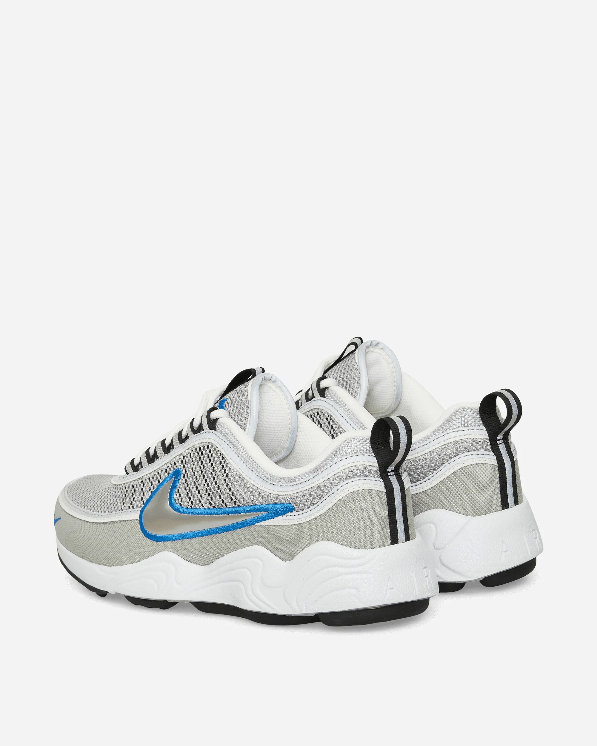 Air Zoom Spiridon Sneakers Metallic Silver / Signal Blue - Image 4