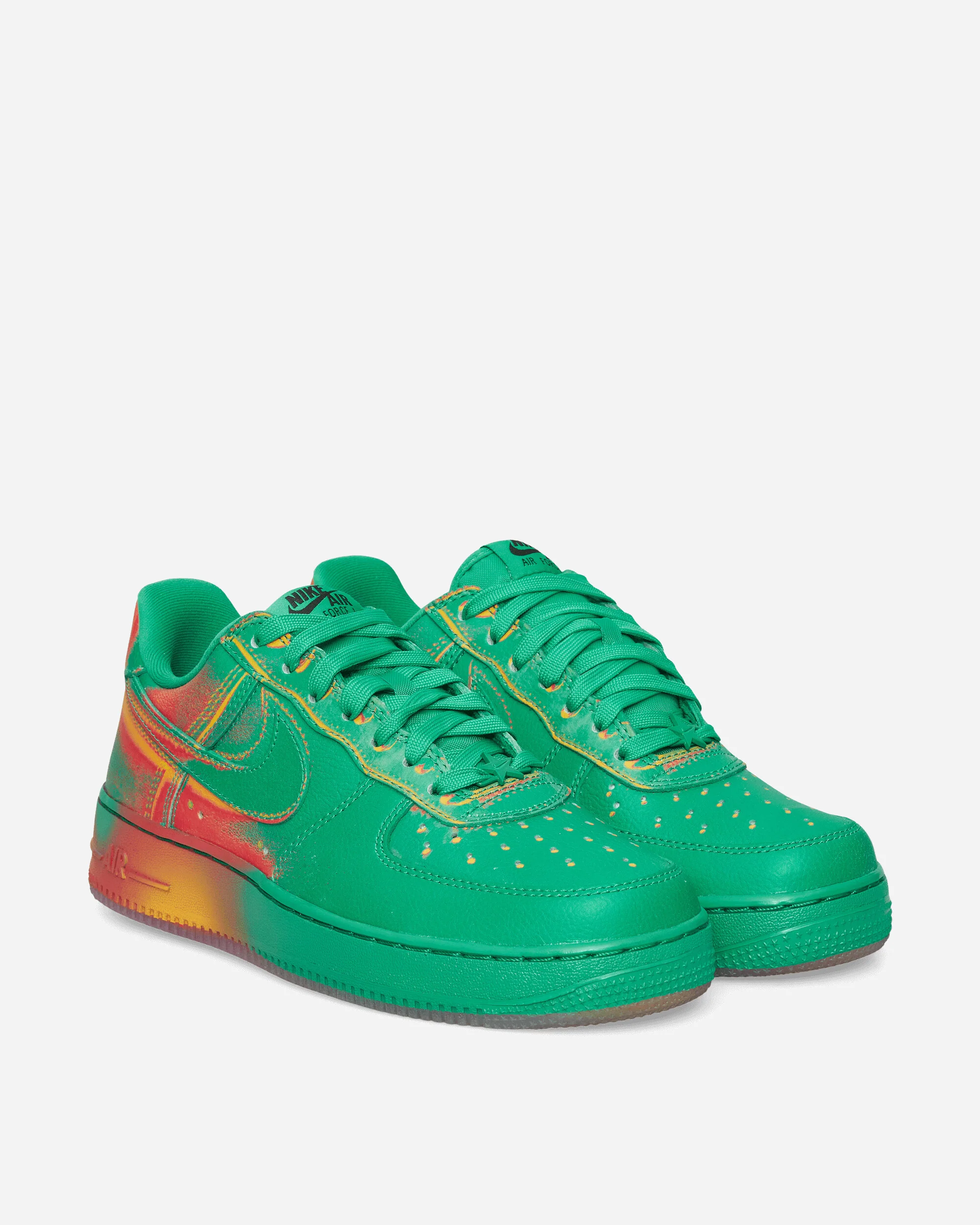Air Force 1 Low Retro Sneakers Stadium Green / Bright Crimson - Image 2