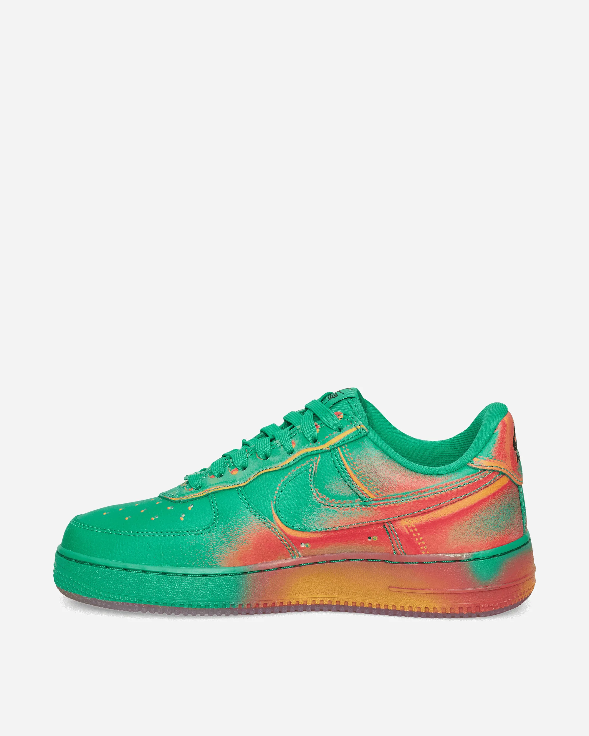 Air Force 1 Low Retro Sneakers Stadium Green / Bright Crimson - Image 3
