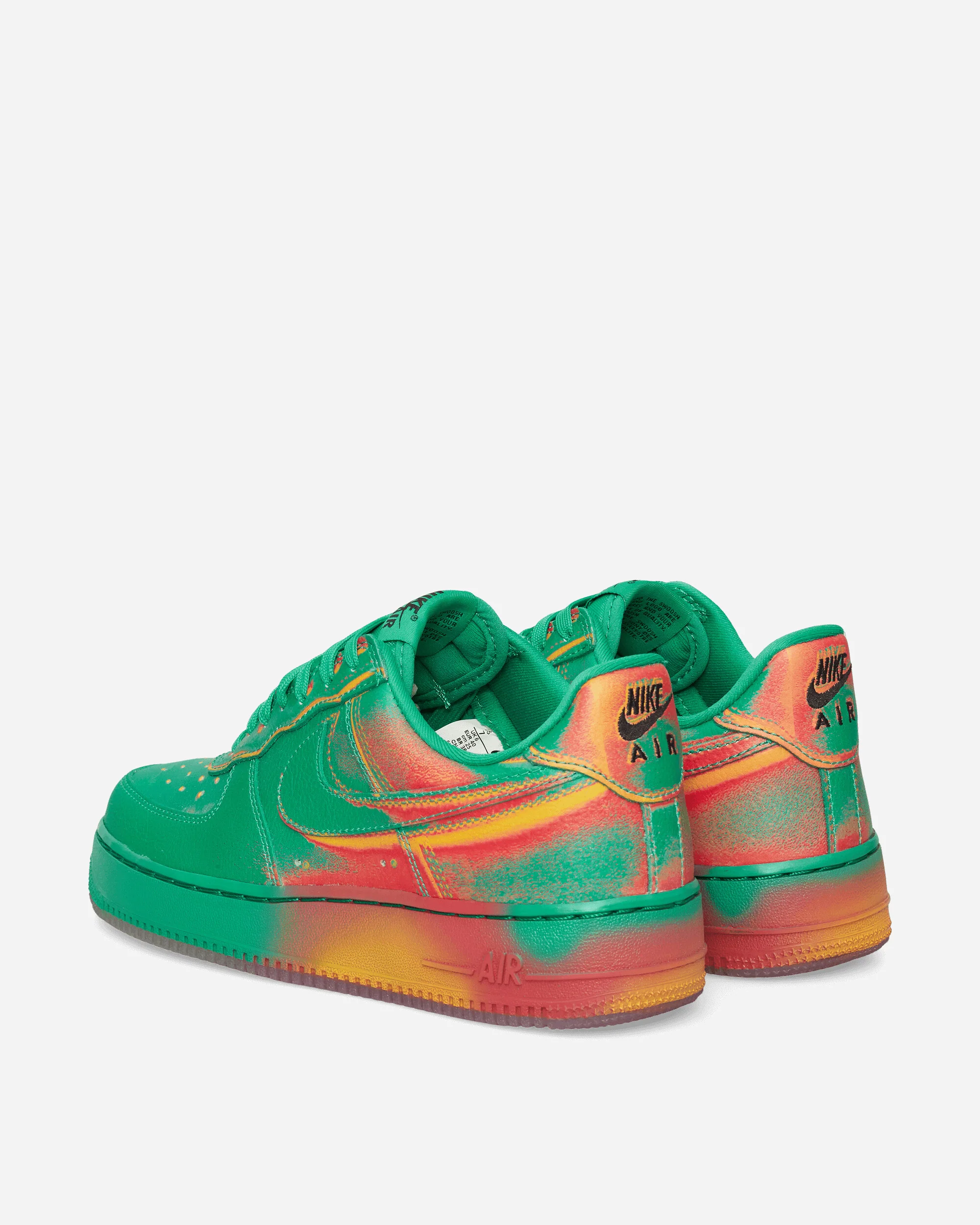 Air Force 1 Low Retro Sneakers Stadium Green / Bright Crimson - Image 4