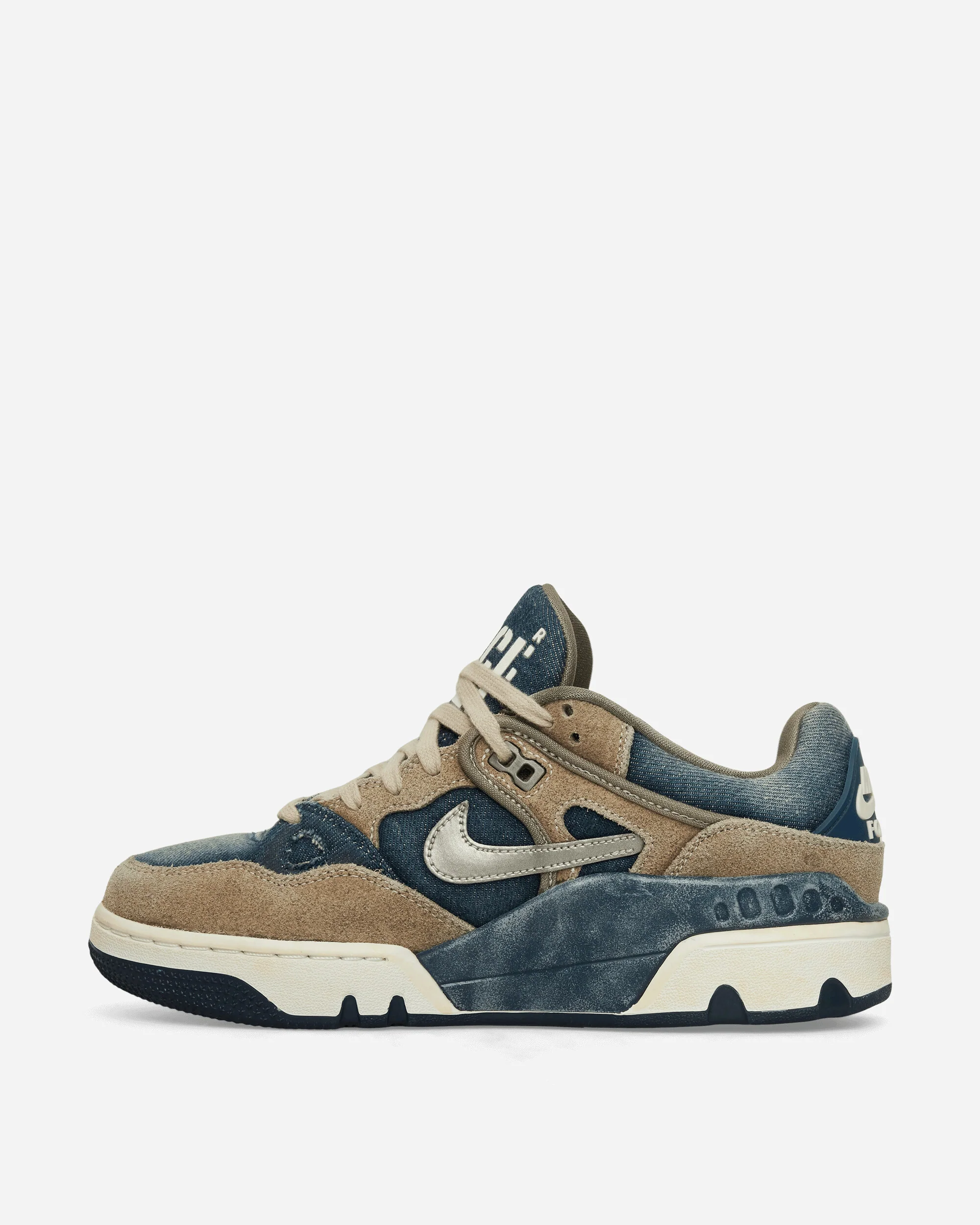 Levi’s x NIGO Air Force 3 Low Sneakers Olive Grey / Metallic Pewter / Navy - Image 3
