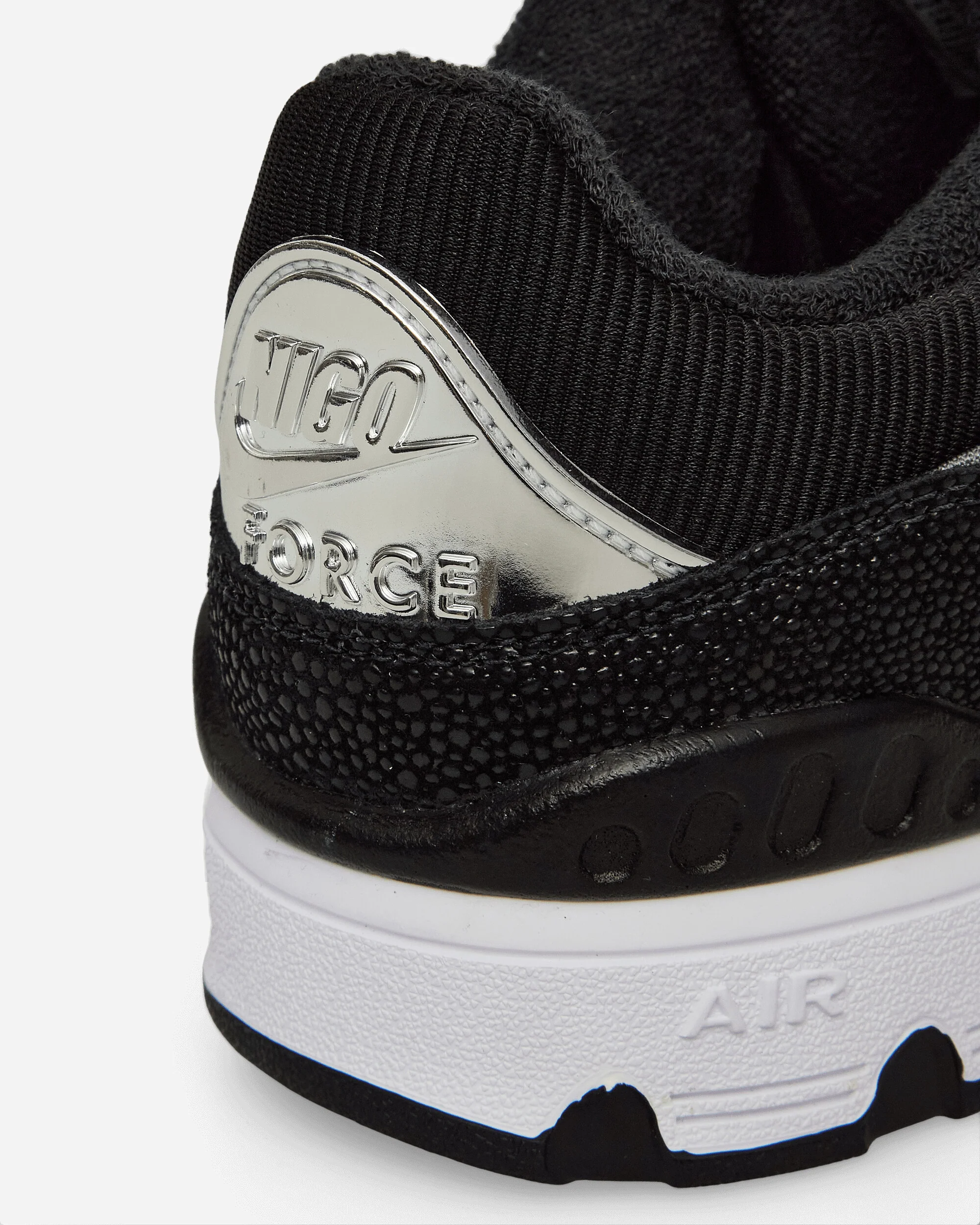 NIGO Air Force 3 Low Sneakers Black / White - Image 7