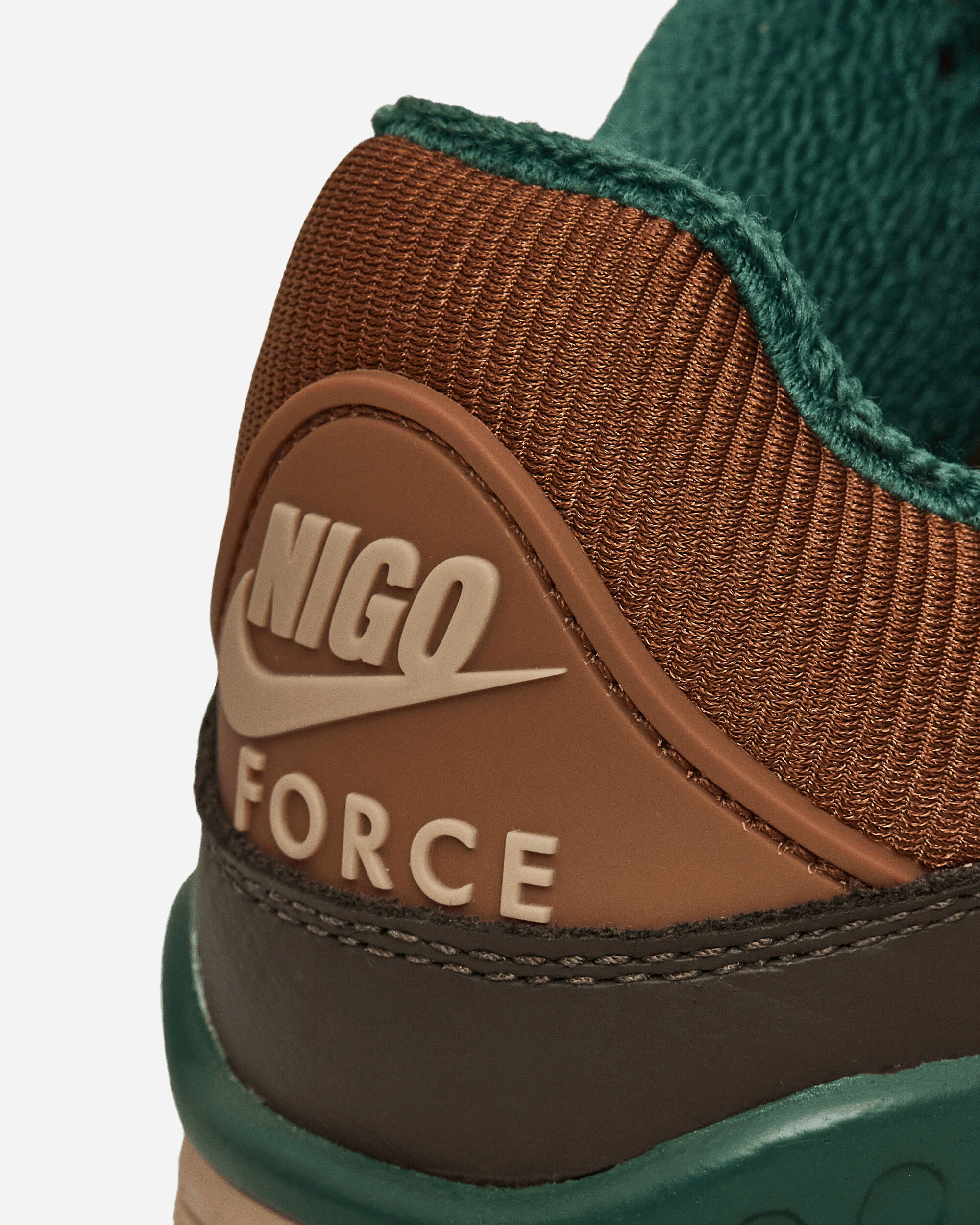 NIGO Air Force 3 Low Sneakers Baroque Brown / Pecan - Image 6