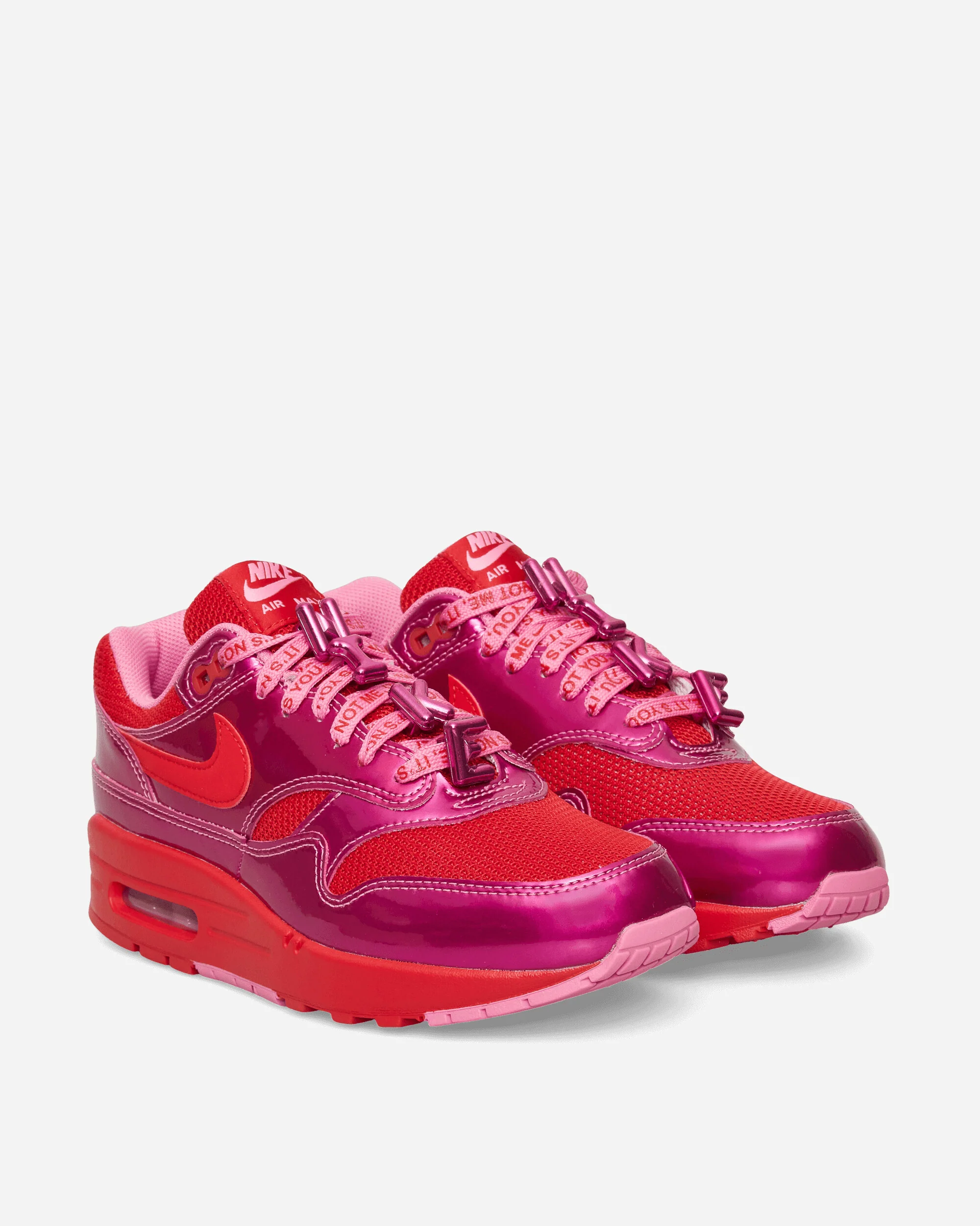 Air Max 1 Premium Sneakers Playful Pink / University Red - Image 2