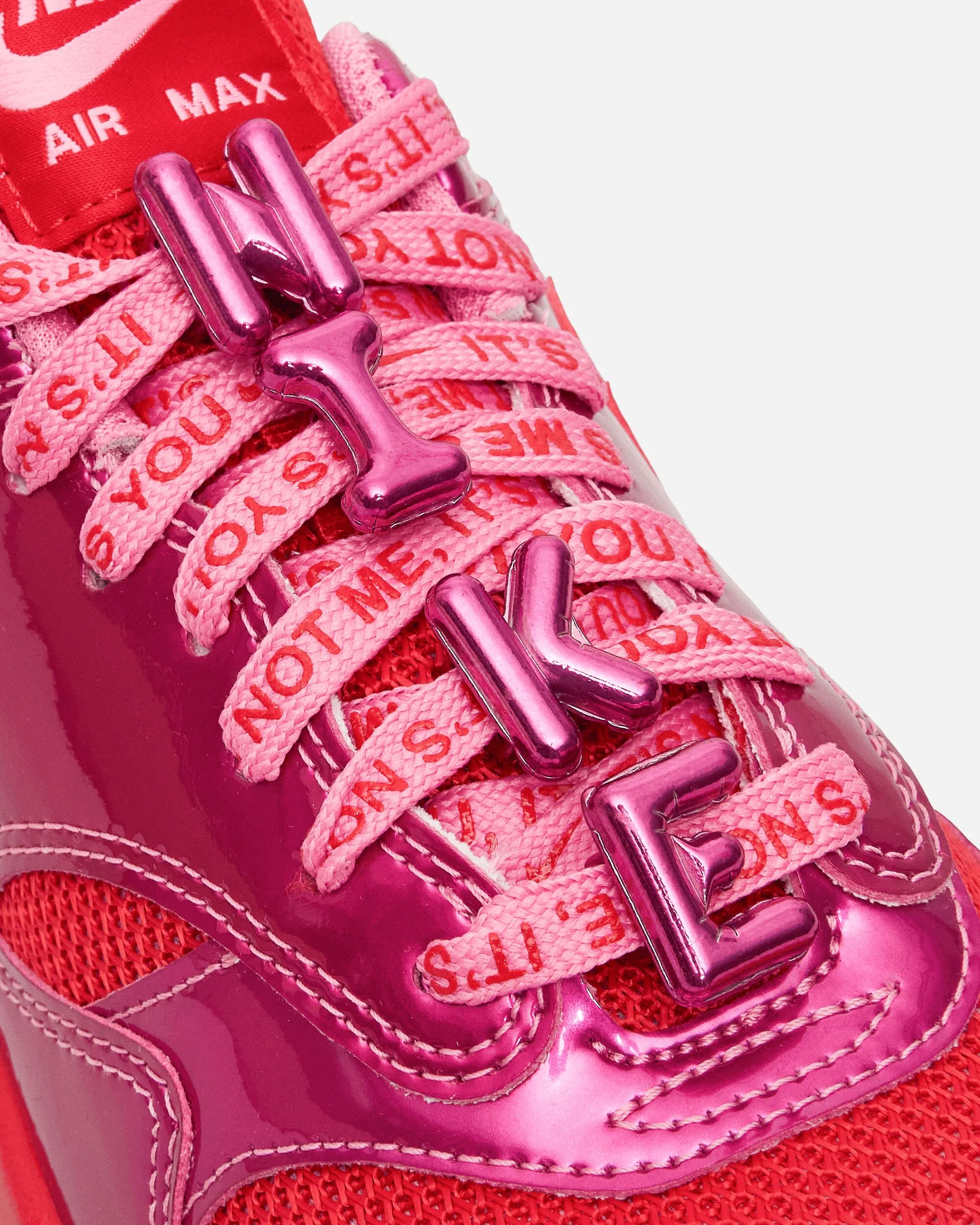 Air Max 1 Premium Sneakers Playful Pink / University Red - Image 6