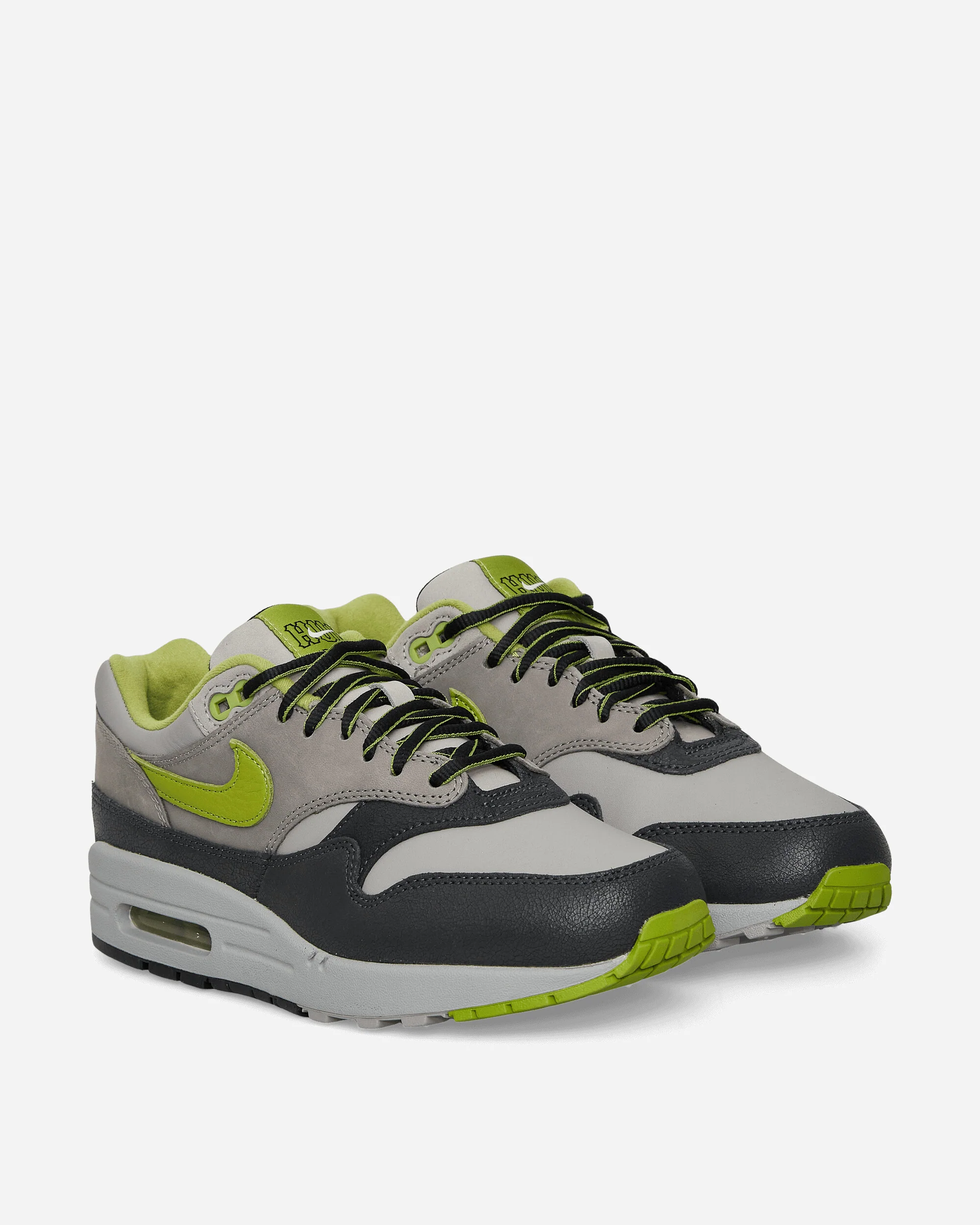 HUF Air Max 1 Sneakers Anthracite / Pear / Medium Grey - Image 2
