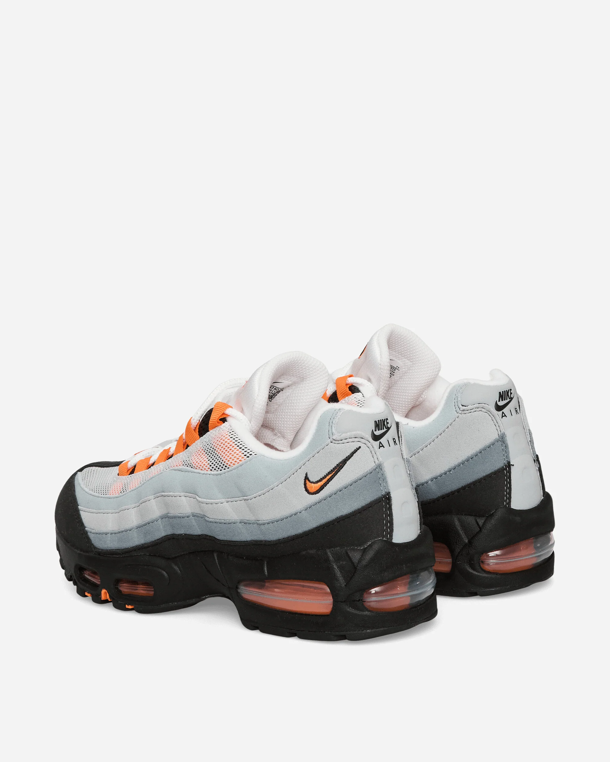 Air Max 95 OG Sneakers Black / Bright Mandarin - Image 4
