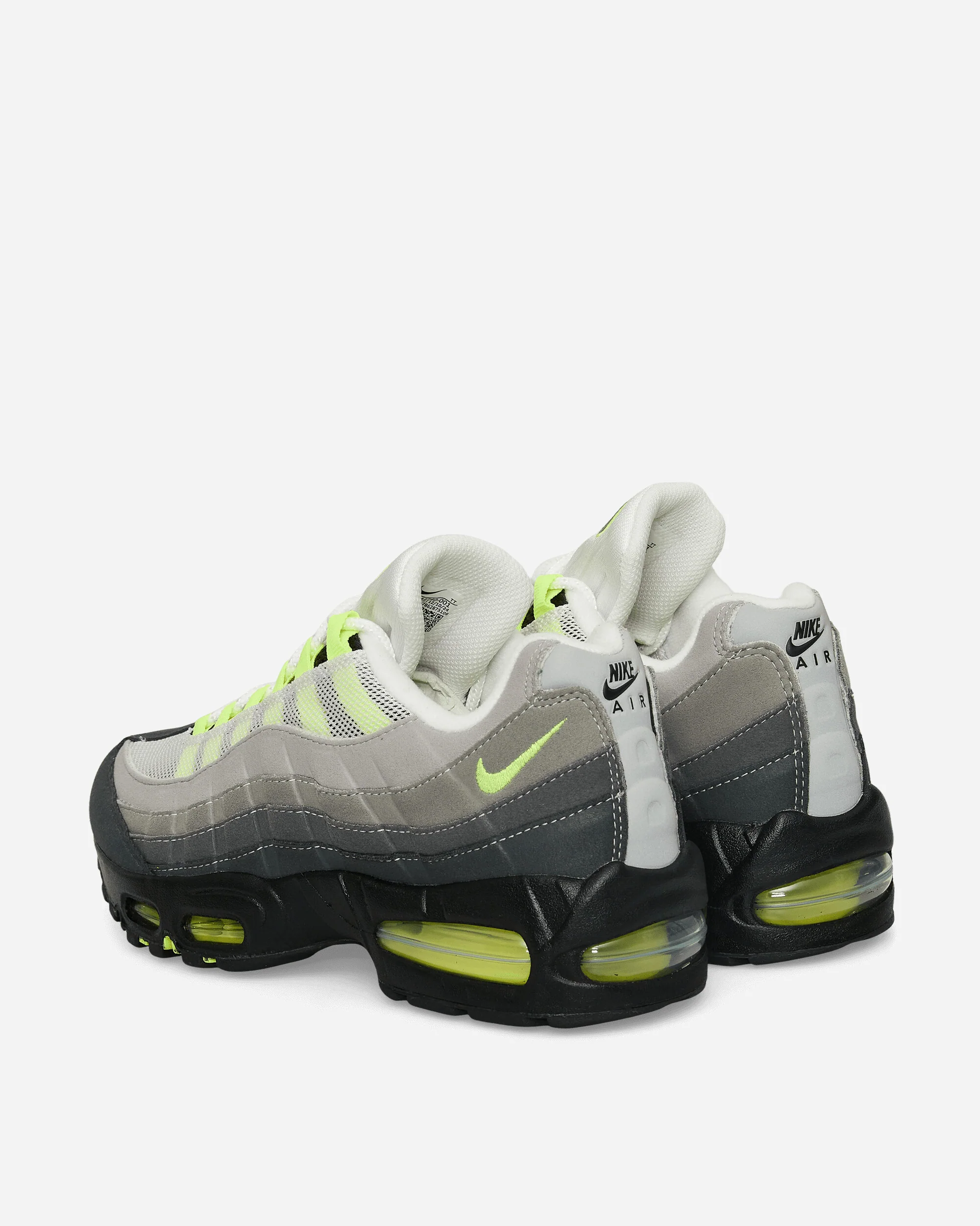 Air Max 95 OG Sneakers Black / Neon Yellow - Image 4