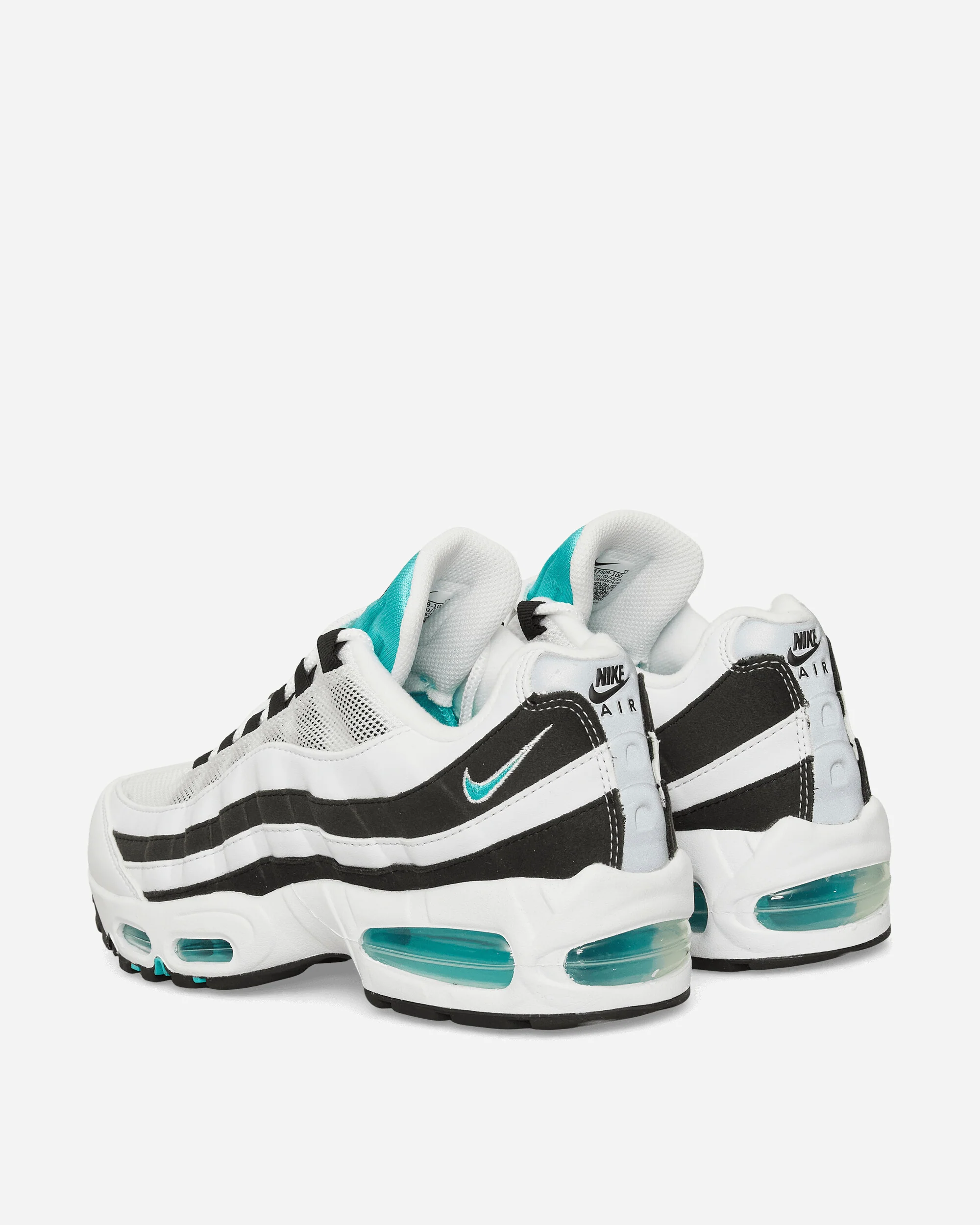 Air Max 95 OG Sneakers White / Hyper Jade / Black - Image 4