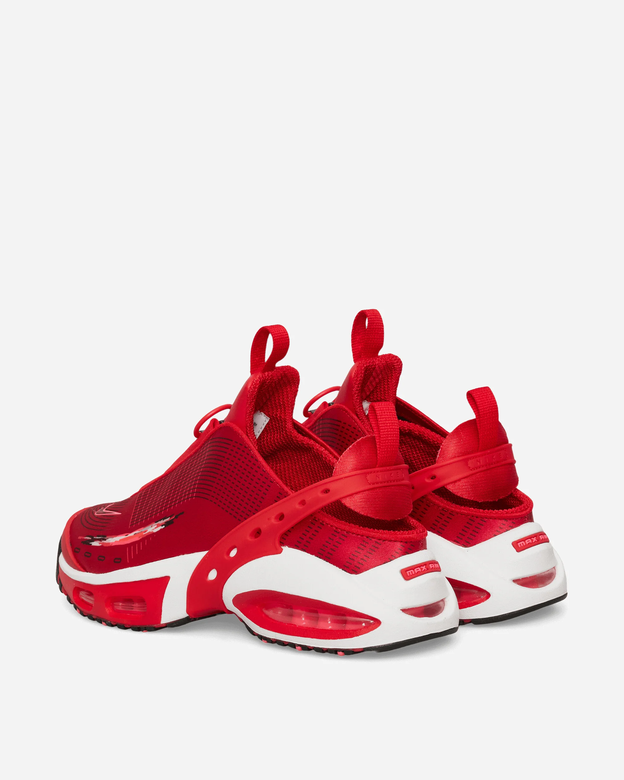Women's Air Max Craze Sneakers University Red / Summit White - Image 4