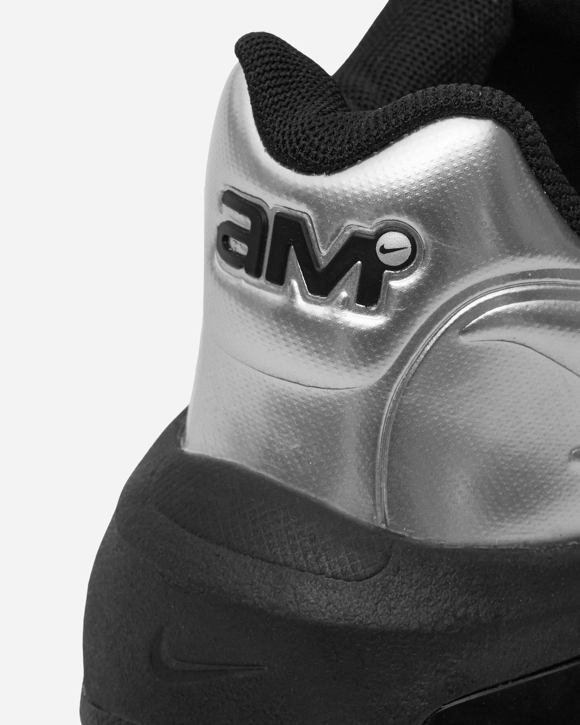 Women's Air Max Muse Sneakers Black / Metallic Silver - Image 7