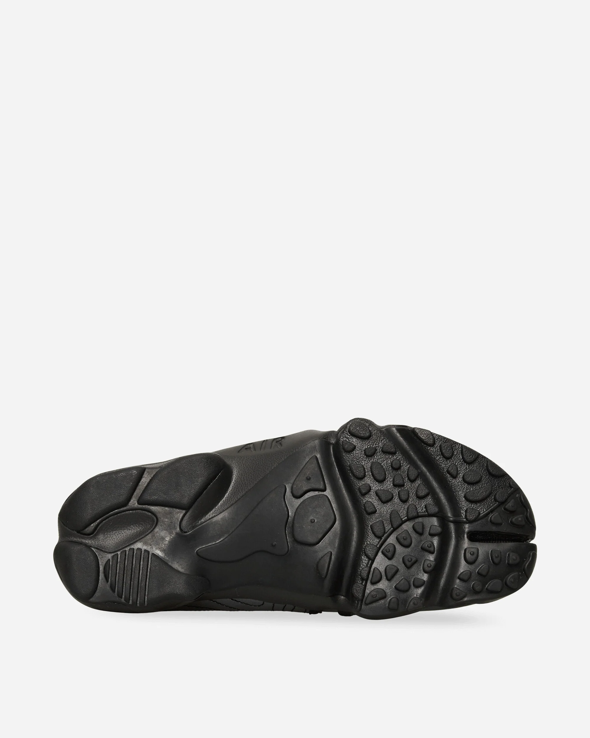 Women's Air Rift Leather Sandals Metallic Silver / Black - Image 5