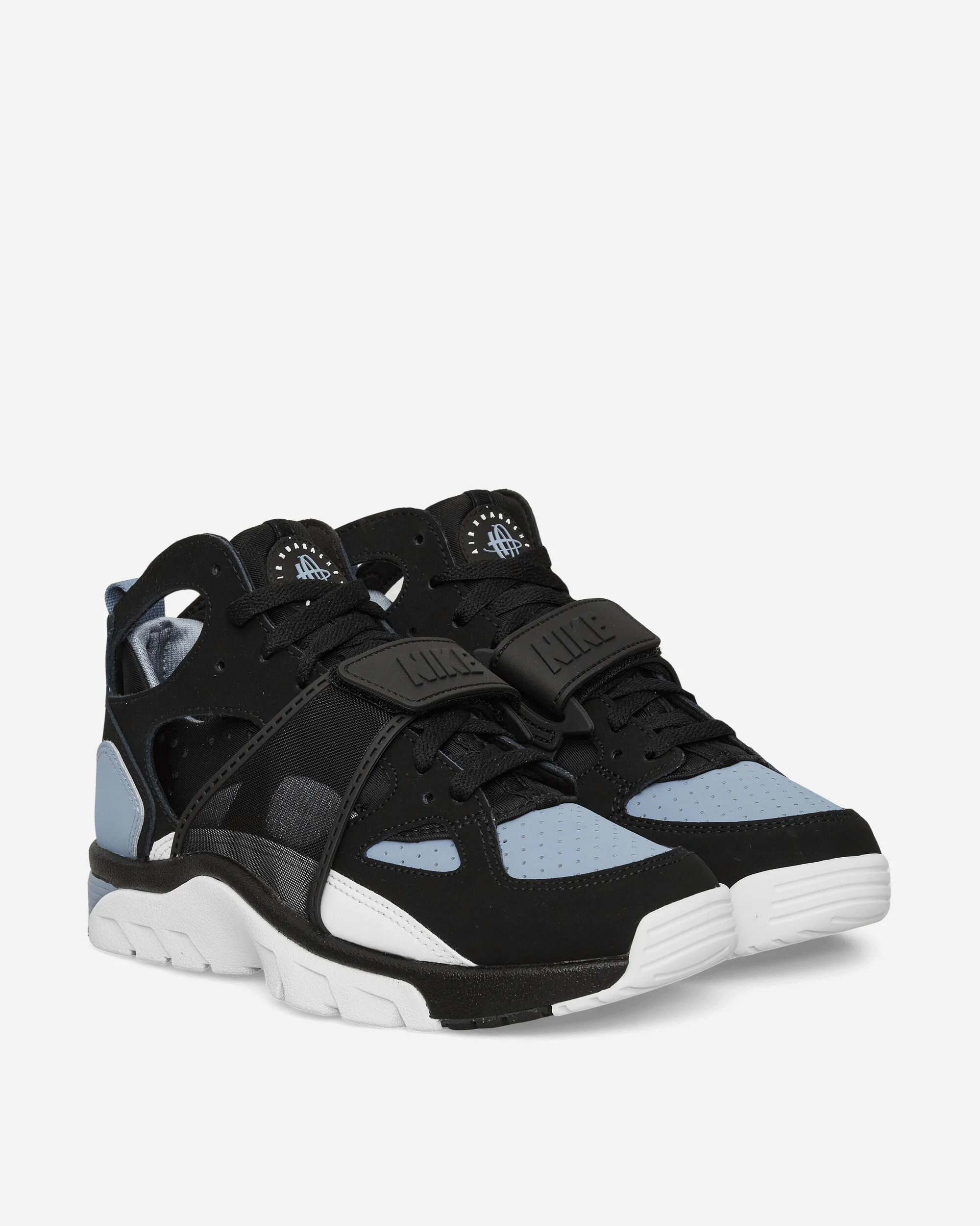 Air Trainer Huarache Sneakers Black / Cool Blue - Image 2