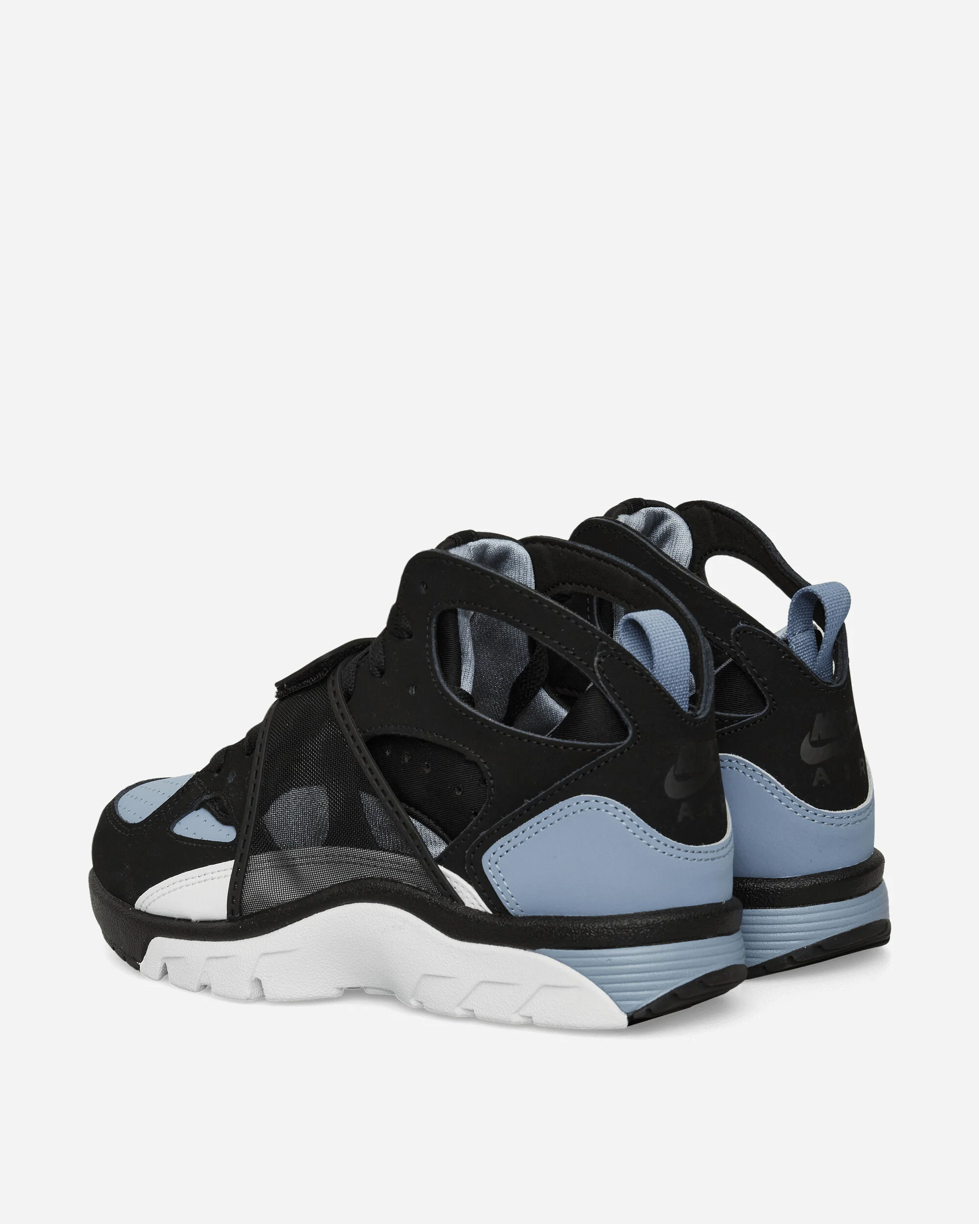 Air Trainer Huarache Sneakers Black / Cool Blue - Image 4