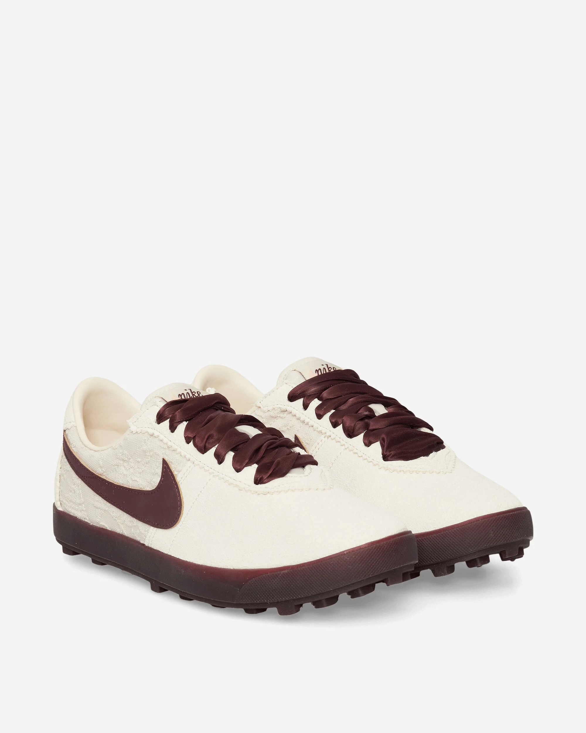 Women's Astrograbber Leather SE Sneakers Light Cream / Arctic Orange / Burgundy Crush - Image 2