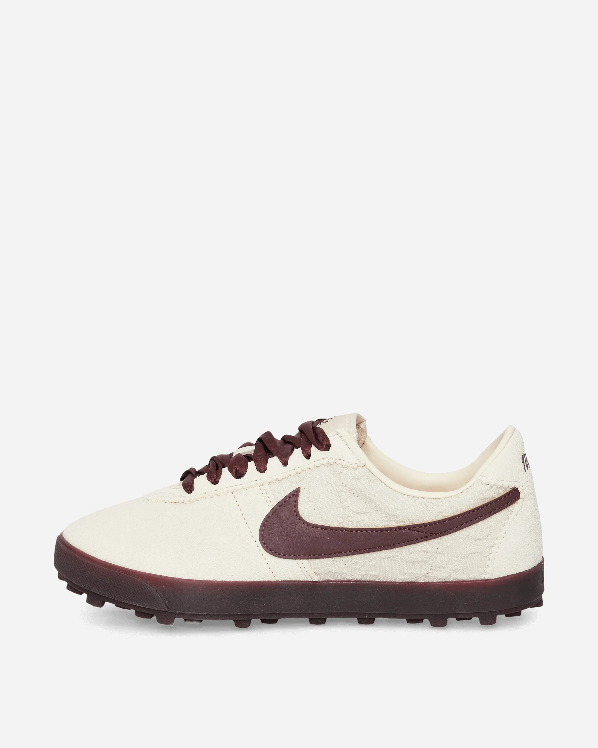 Women's Astrograbber Leather SE Sneakers Light Cream / Arctic Orange / Burgundy Crush - Image 3