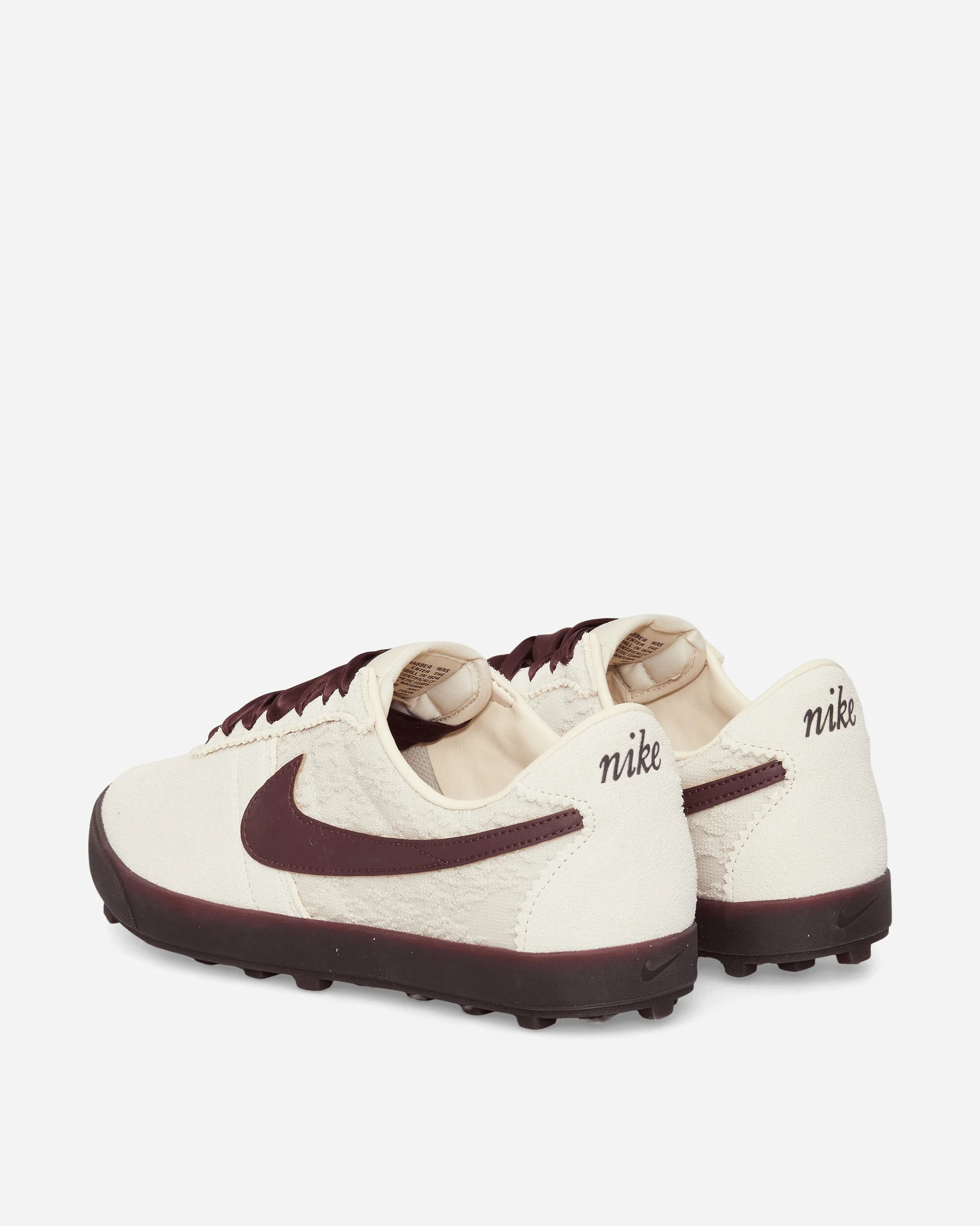 Women's Astrograbber Leather SE Sneakers Light Cream / Arctic Orange / Burgundy Crush - Image 4