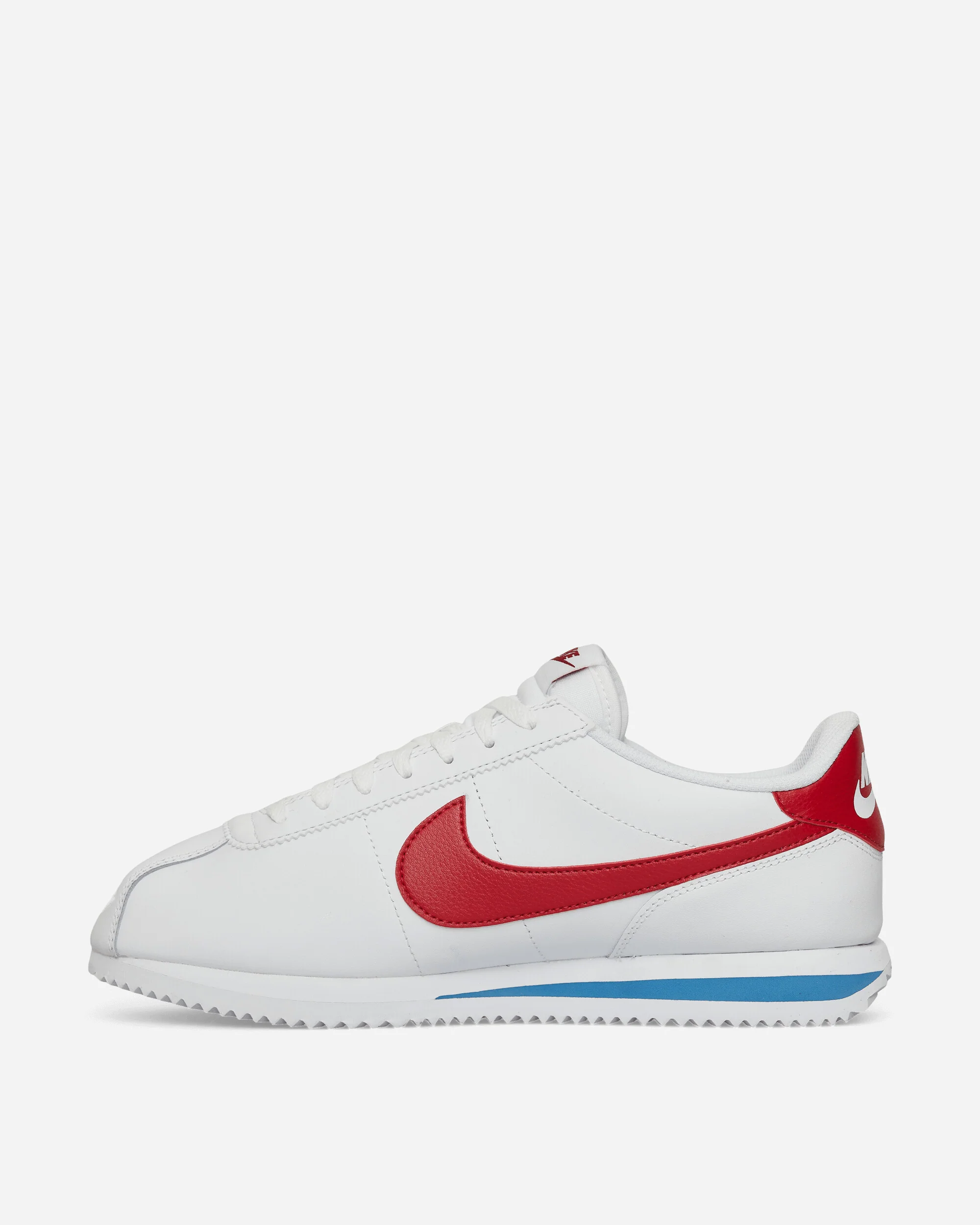 Cortez Leather Sneakers White / Varsity Red - Image 3