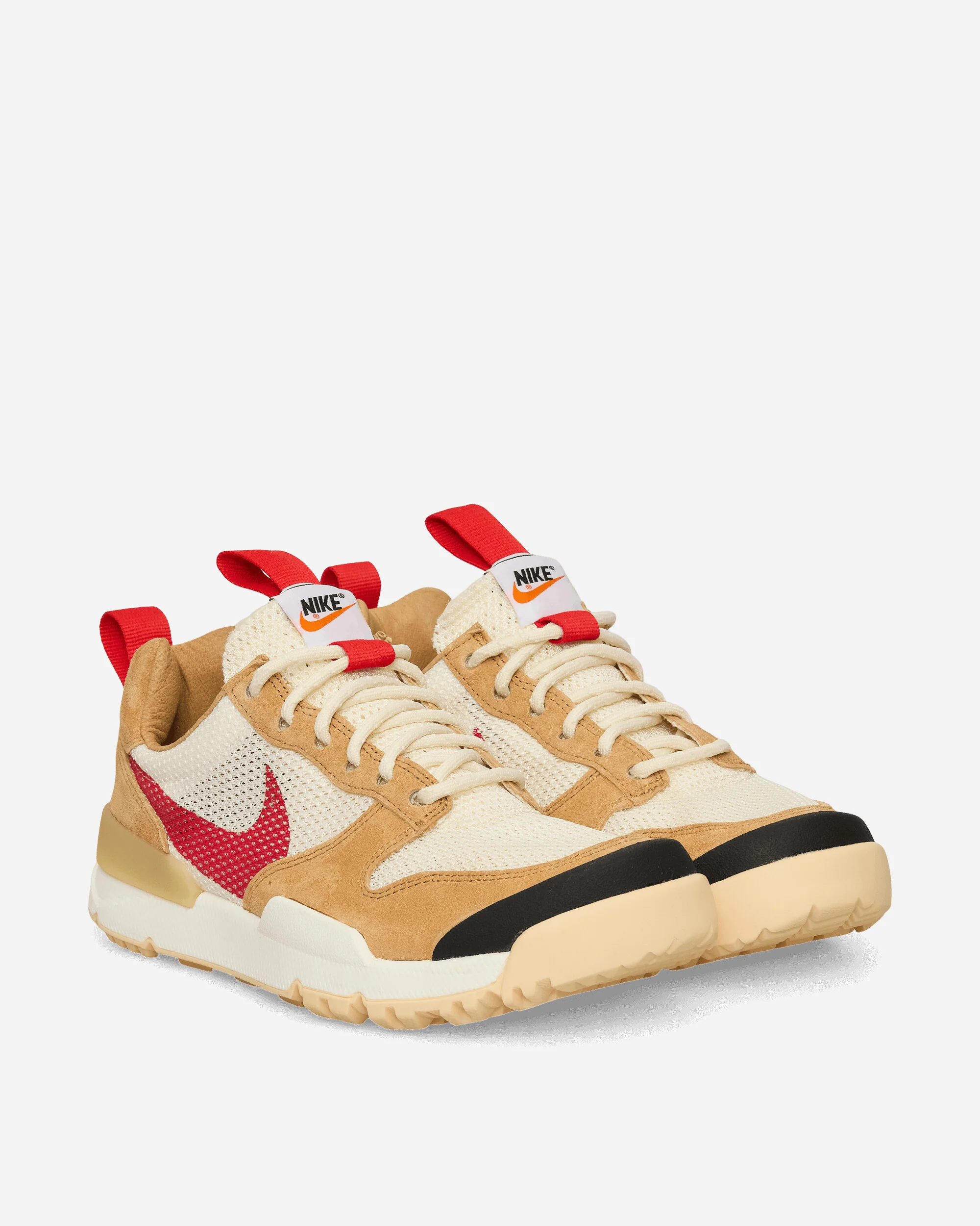 Tom Sachs Mars Yard 3.0 Sneakers Natural / Sport Red / Maple - Image 2