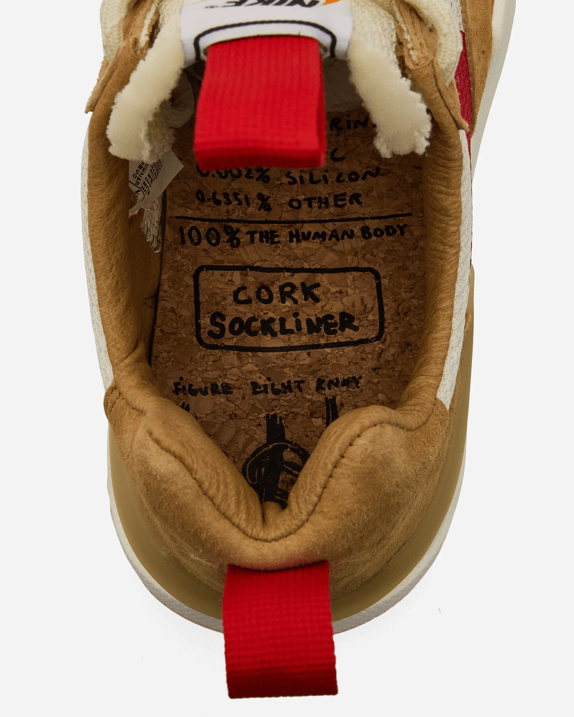 Tom Sachs Mars Yard 3.0 Sneakers Natural / Sport Red / Maple - Image 9