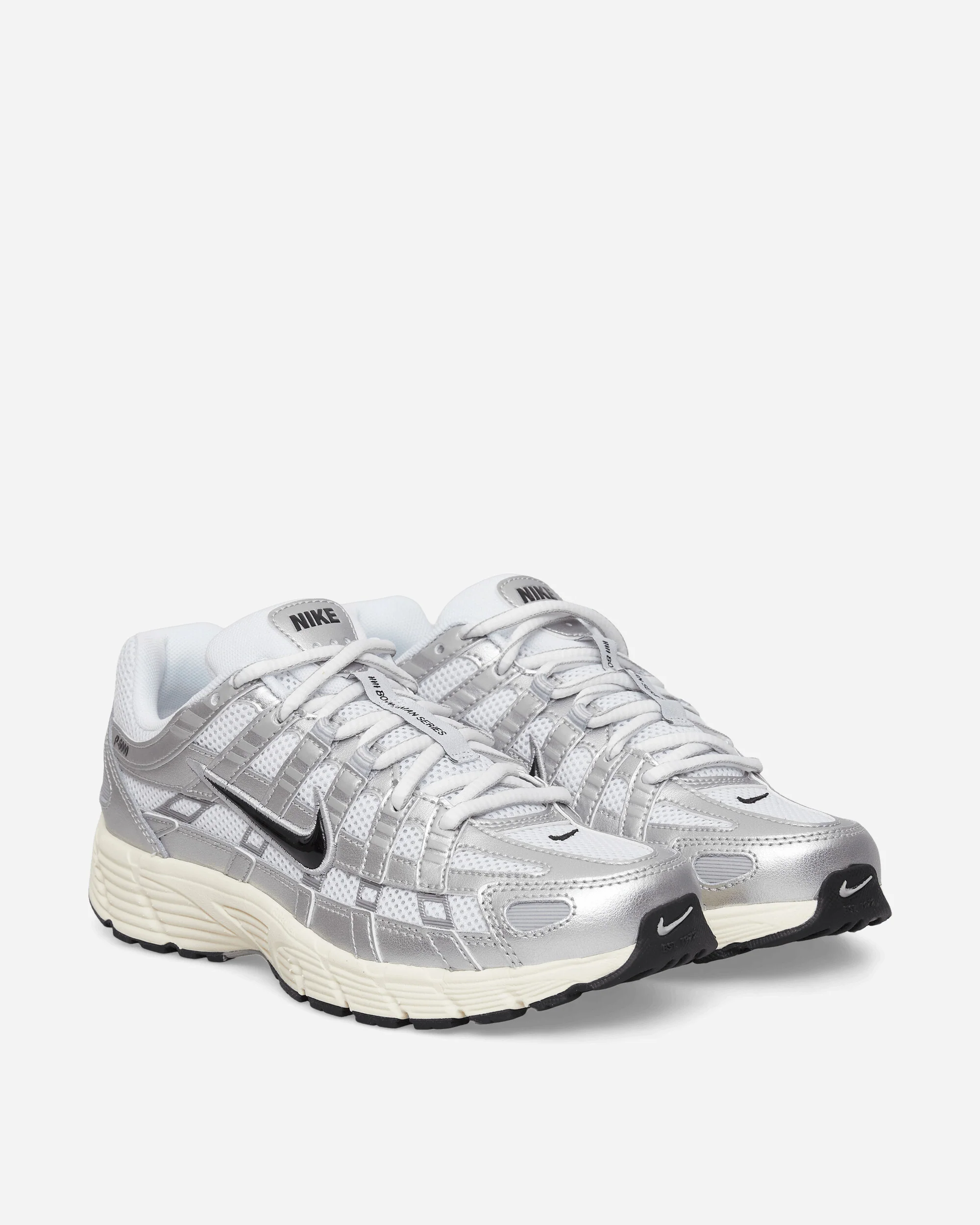 P-6000 Sneakers White / Metallic Silver - Image 2