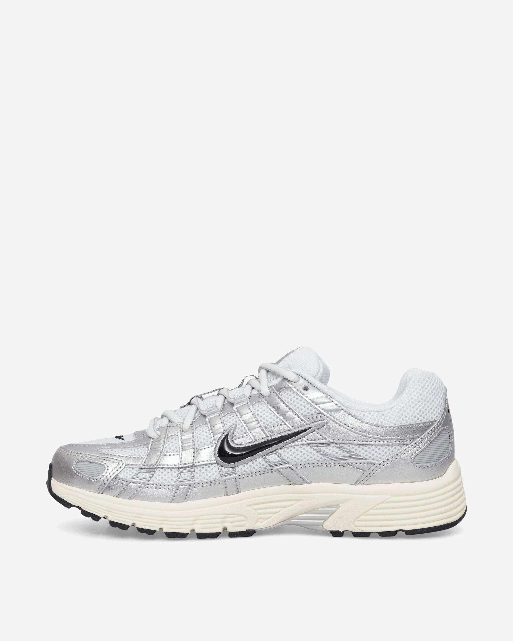 P-6000 Sneakers White / Metallic Silver - Image 3